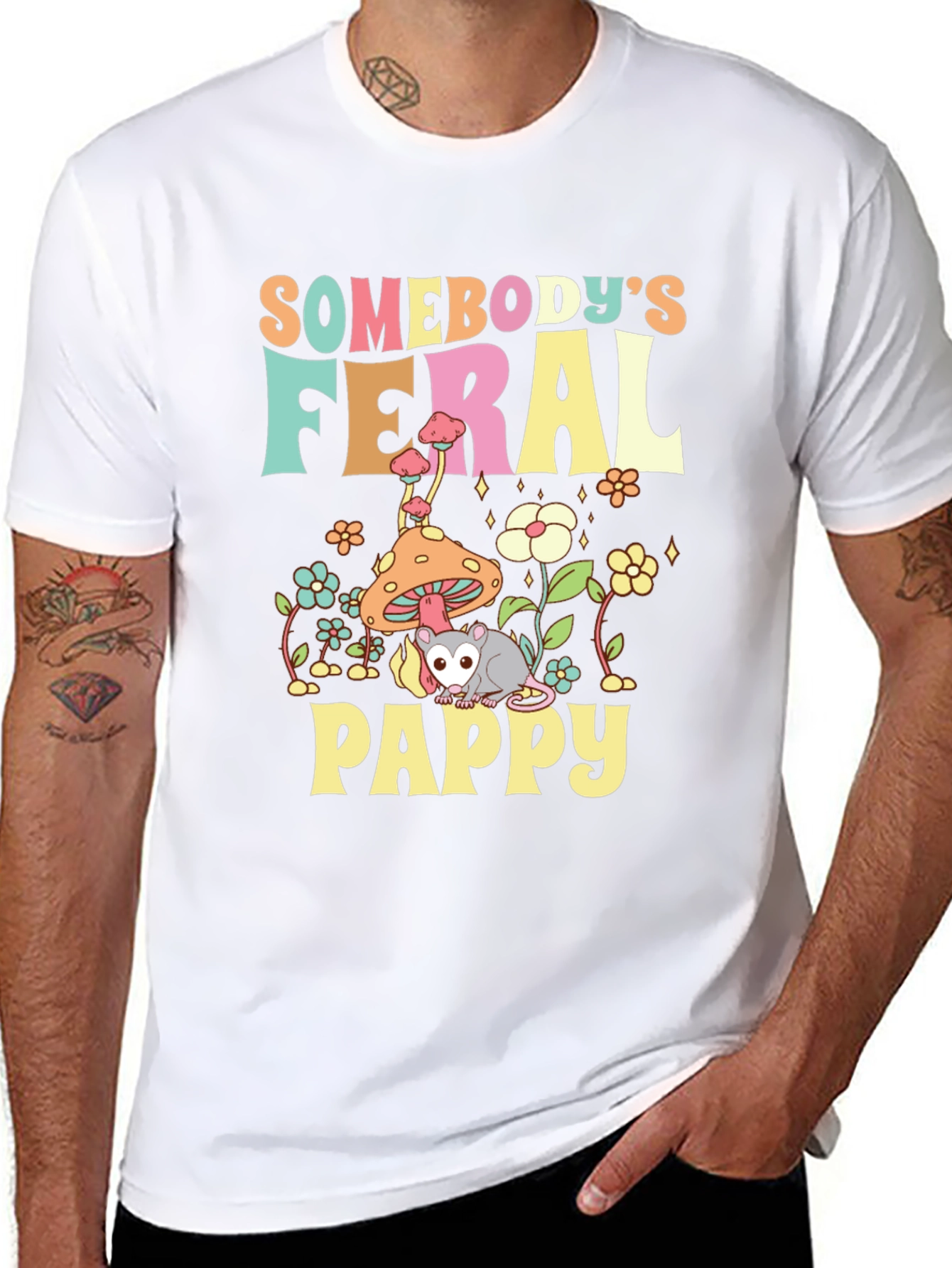 Somebodys Feral Pappy T-Shirt