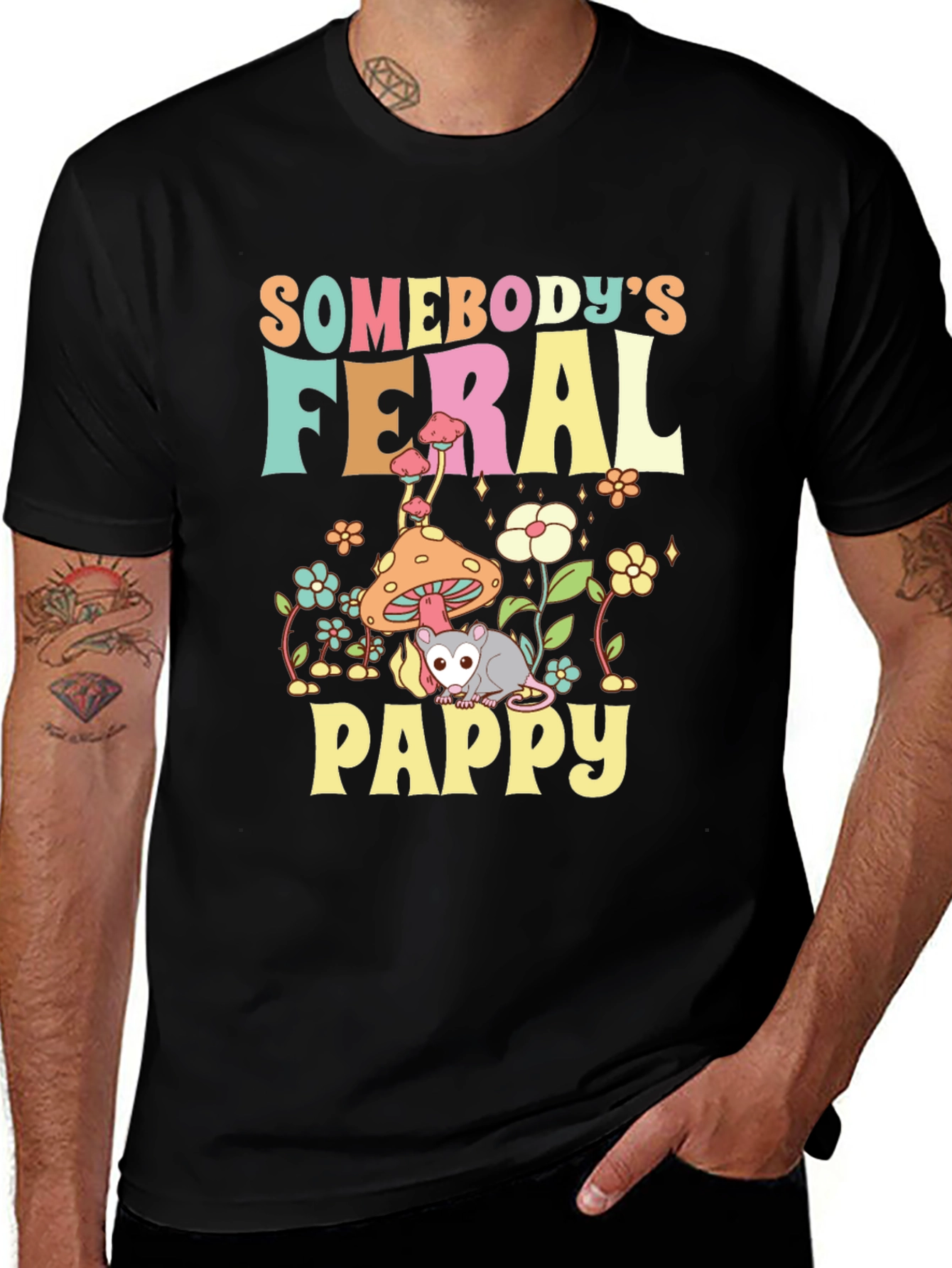 Somebodys Feral Pappy T-Shirt