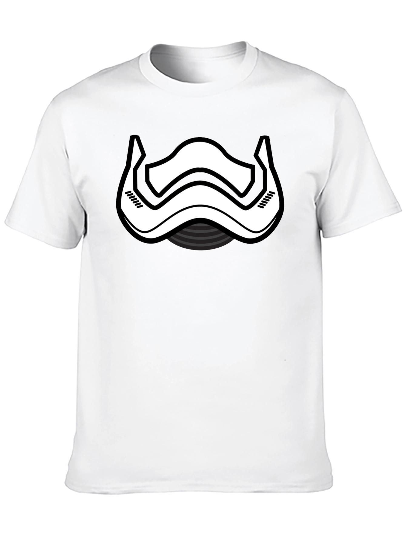 Star Wars Stormtrooper Helmet T-Shirt - Black