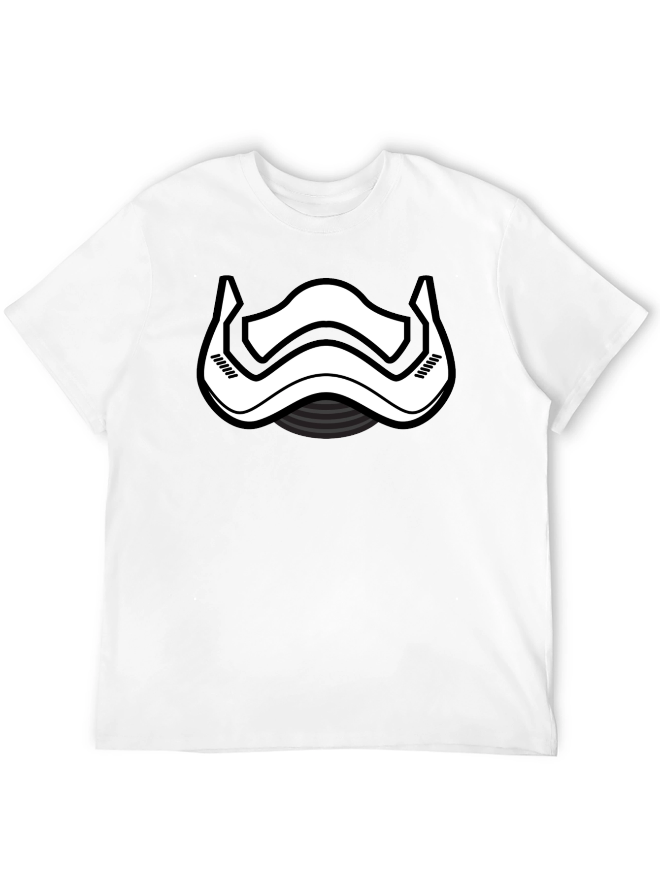 Star Wars Stormtrooper Helmet T-Shirt - Black