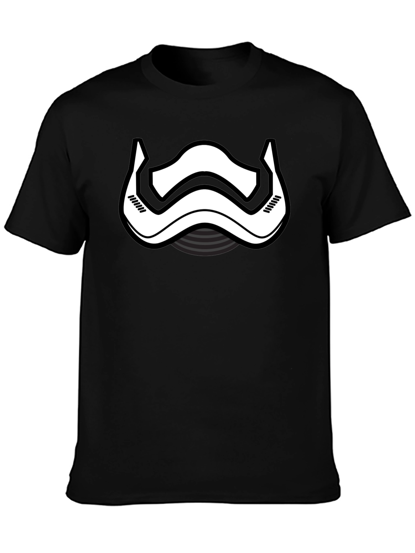 Star Wars Stormtrooper Helmet T-Shirt - Black