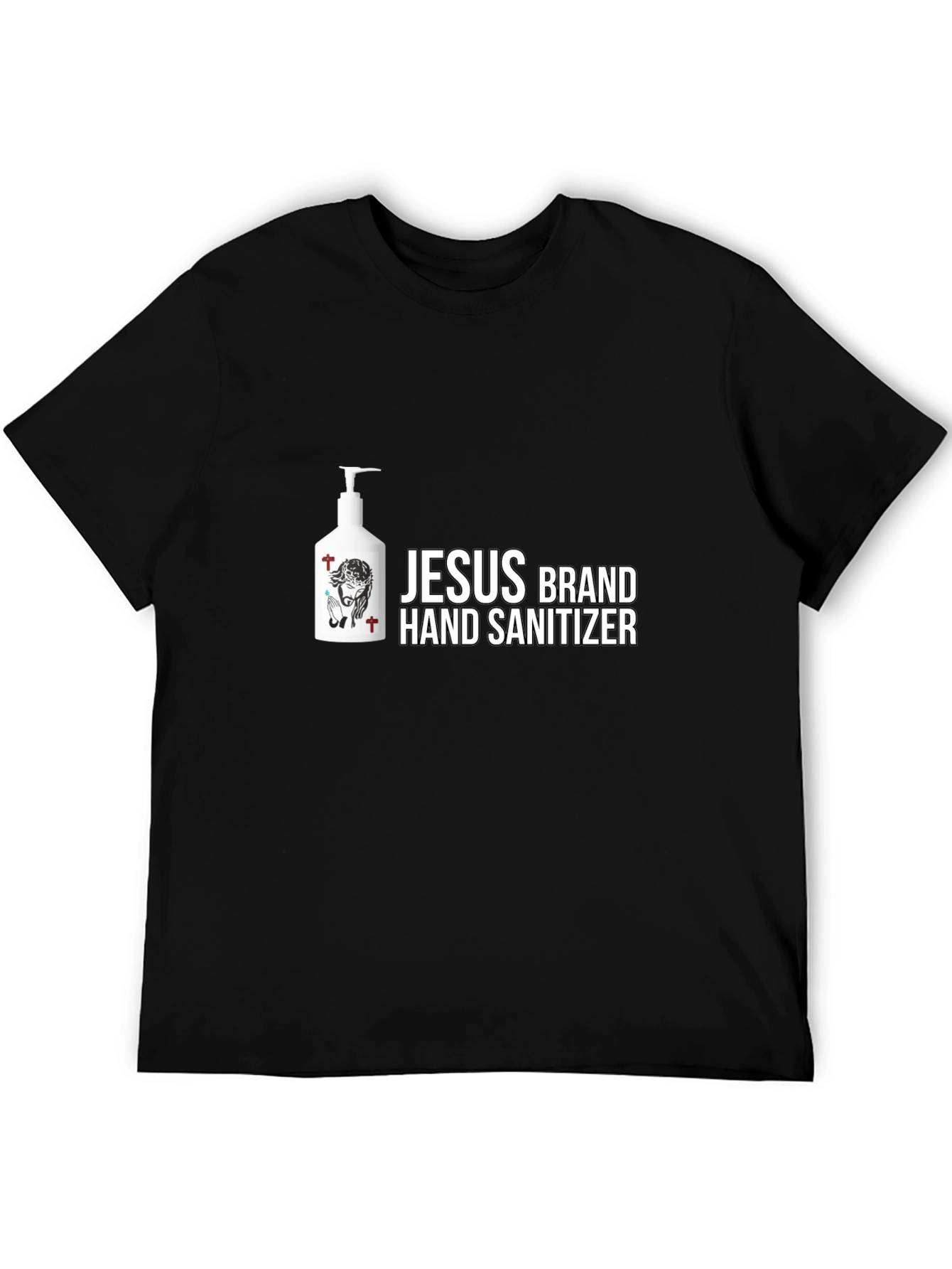 Jesus Brand Hand Sanitizer Graphic T-Shirt