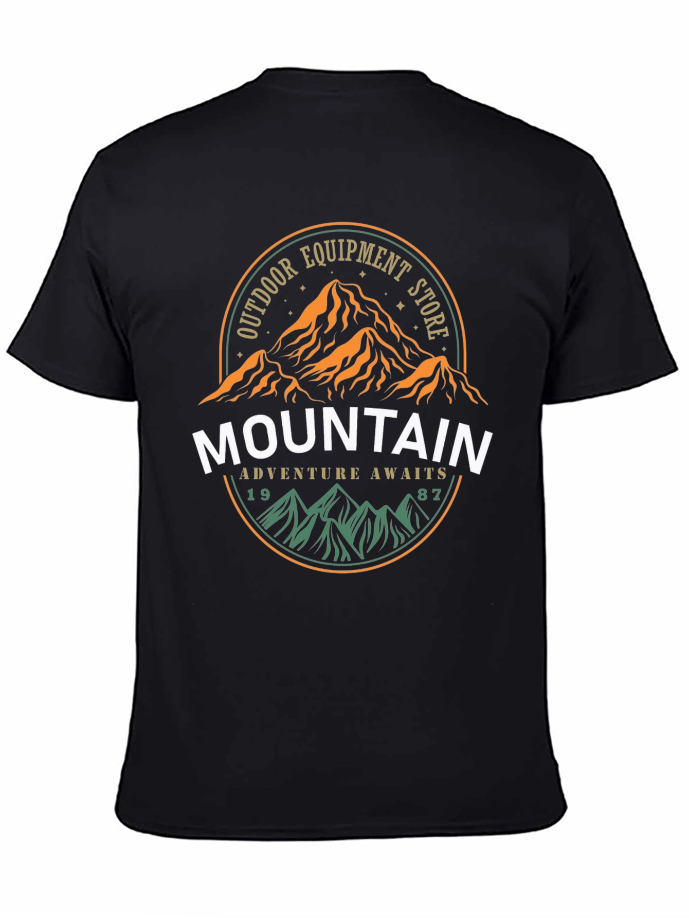 Outdoor Equipment Store Mountain Adventure T-Shirt