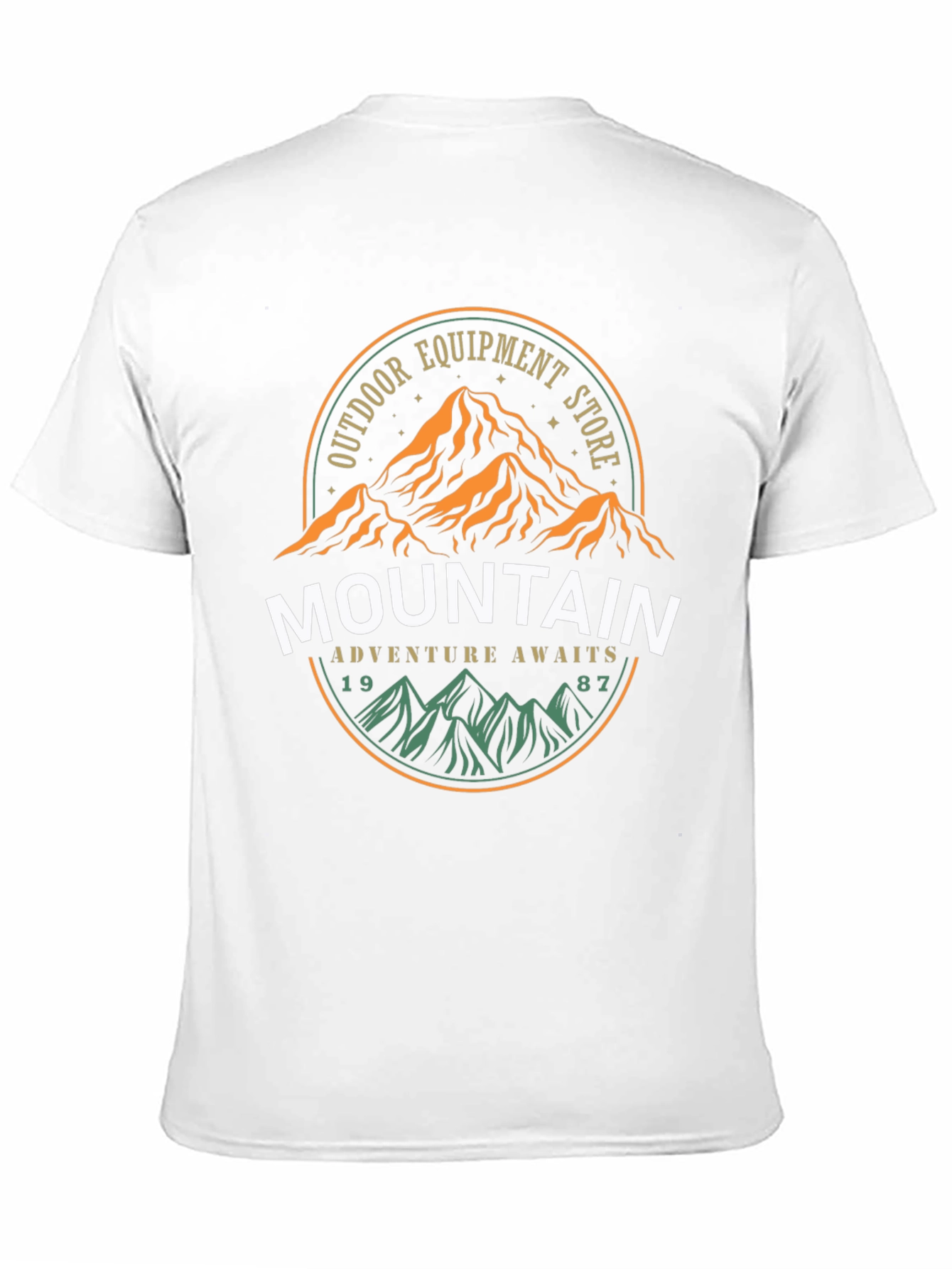 Outdoor Equipment Store Mountain Adventure T-Shirt