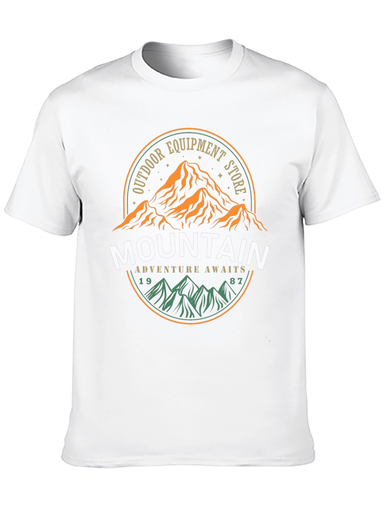 Outdoor Equipment Store Mountain Adventure T-Shirt