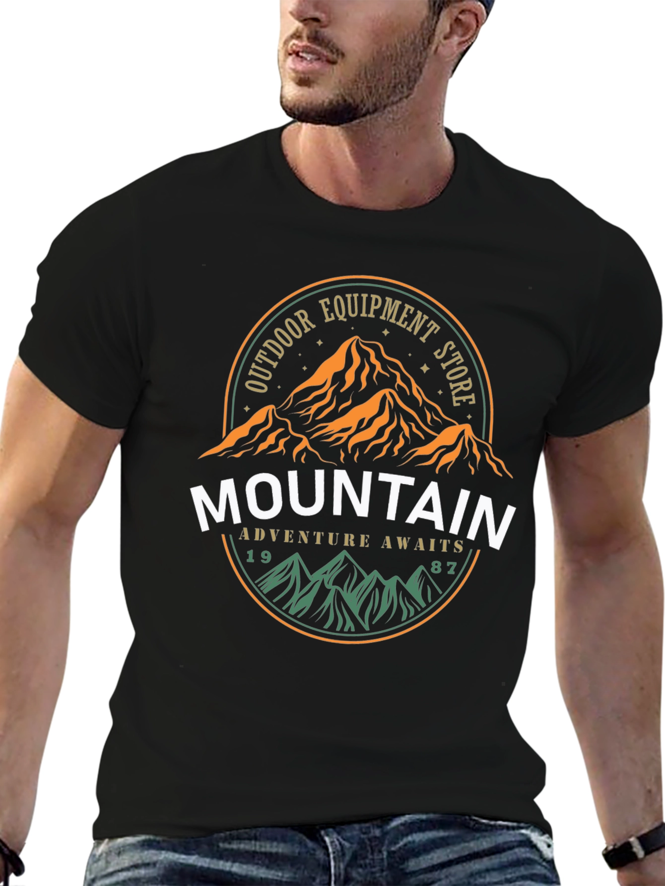 Outdoor Equipment Store Mountain Adventure T-Shirt