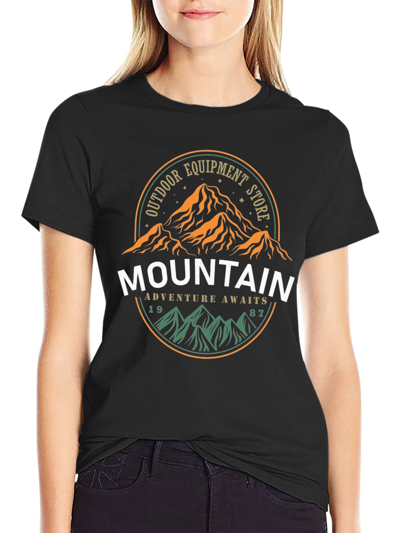 Outdoor Equipment Store Mountain Adventure T-Shirt