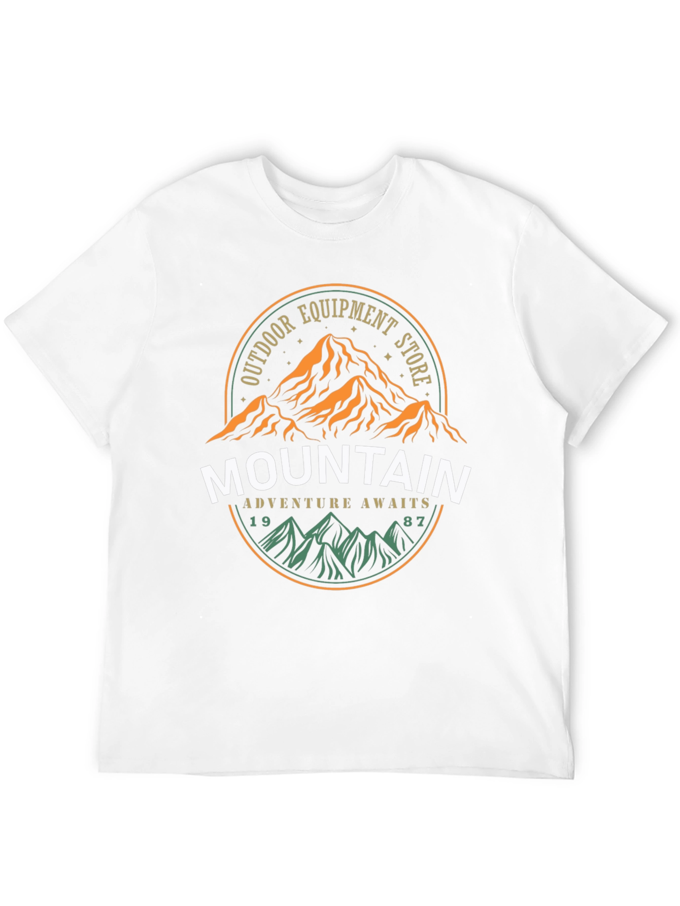 Outdoor Equipment Store Mountain Adventure T-Shirt