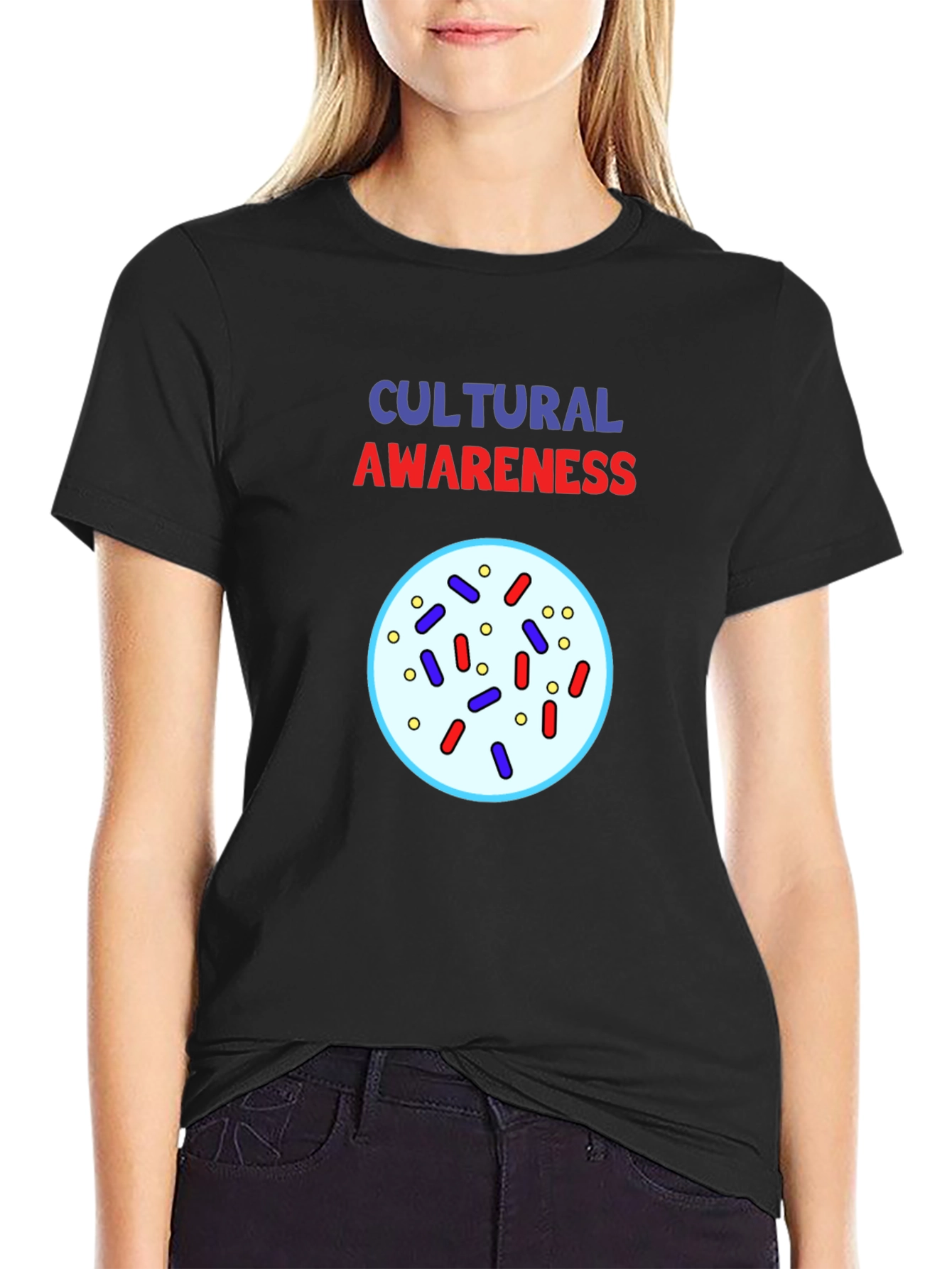 Cultural Awareness Graphic T-Shirt