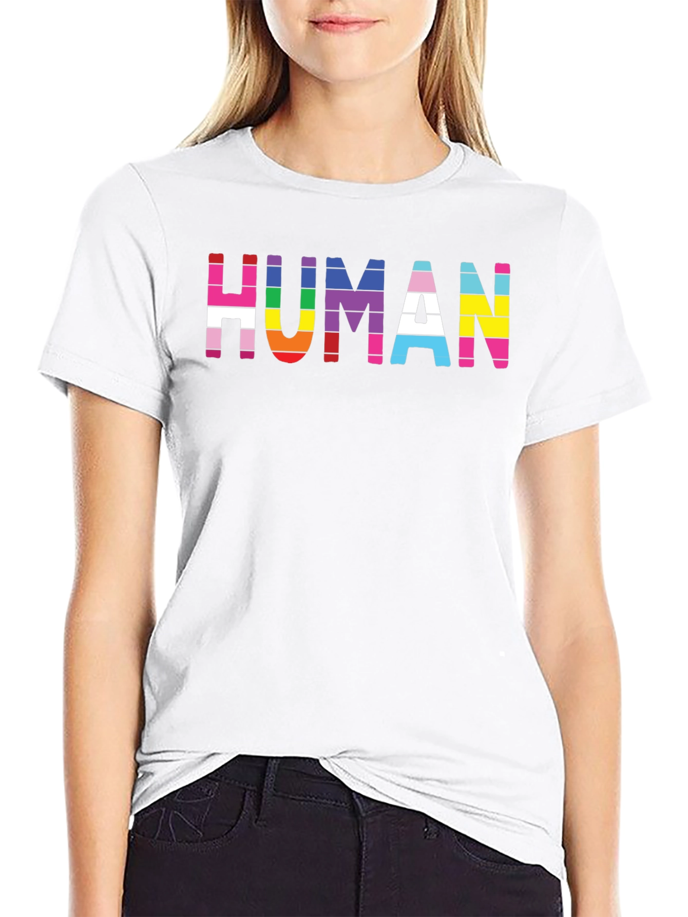Human Pride Graphic Tee - LGBTQ+ Pride