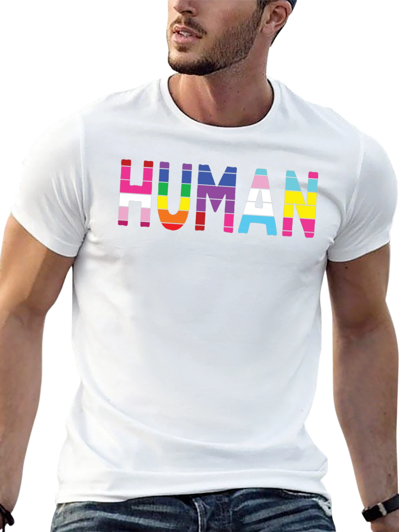 Human Pride Graphic Tee - LGBTQ+ Pride