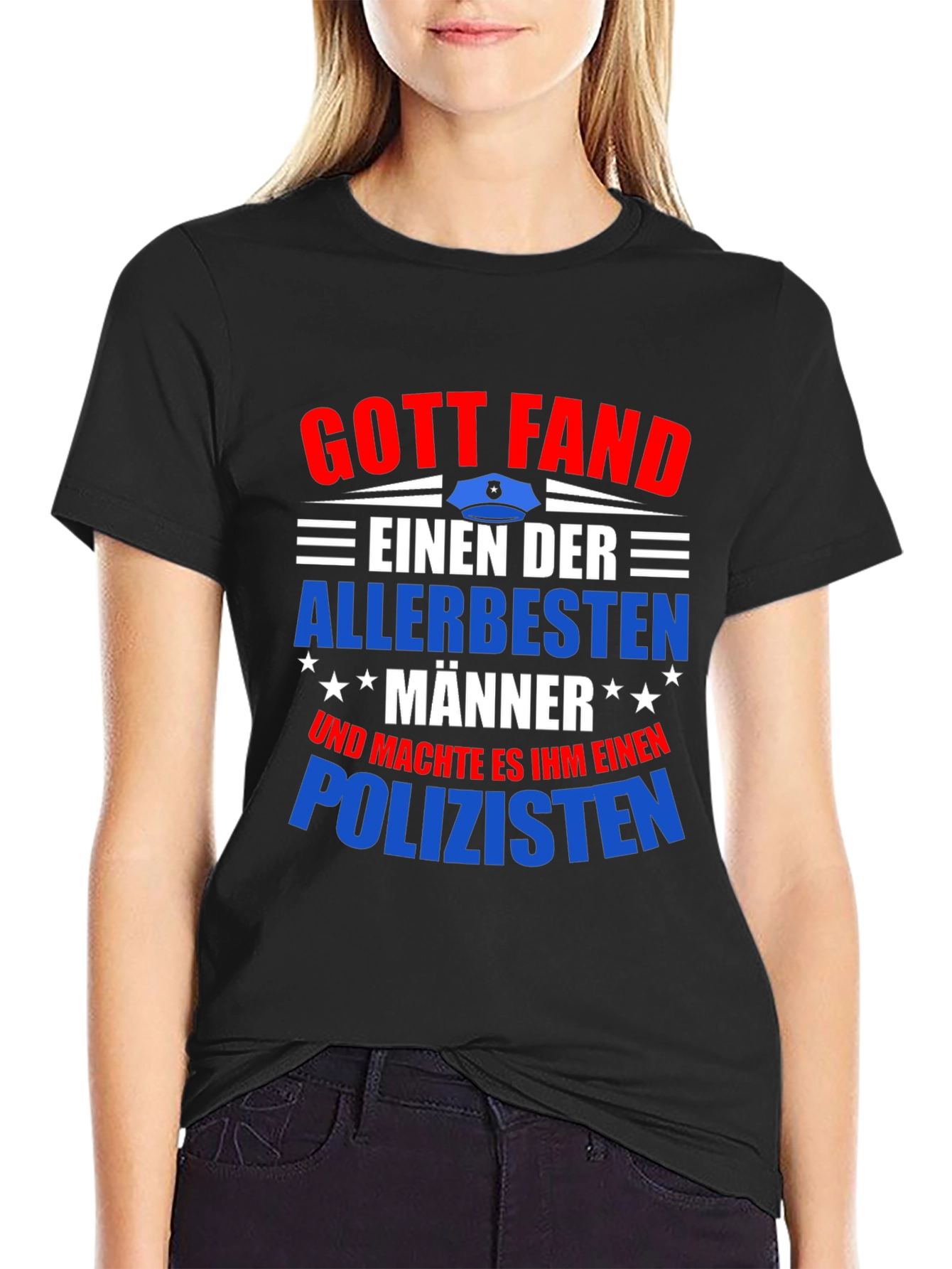 Gott Fand Policeman T-Shirt - Best Man