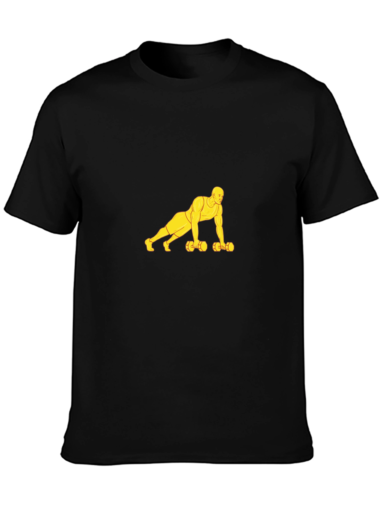 Mens Graphic Tee - Fitness Design