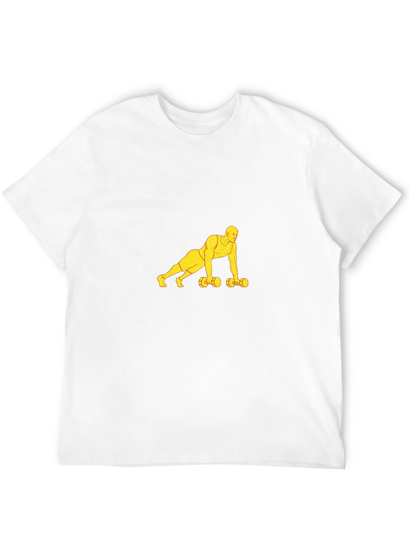Mens Graphic Tee - Fitness Design