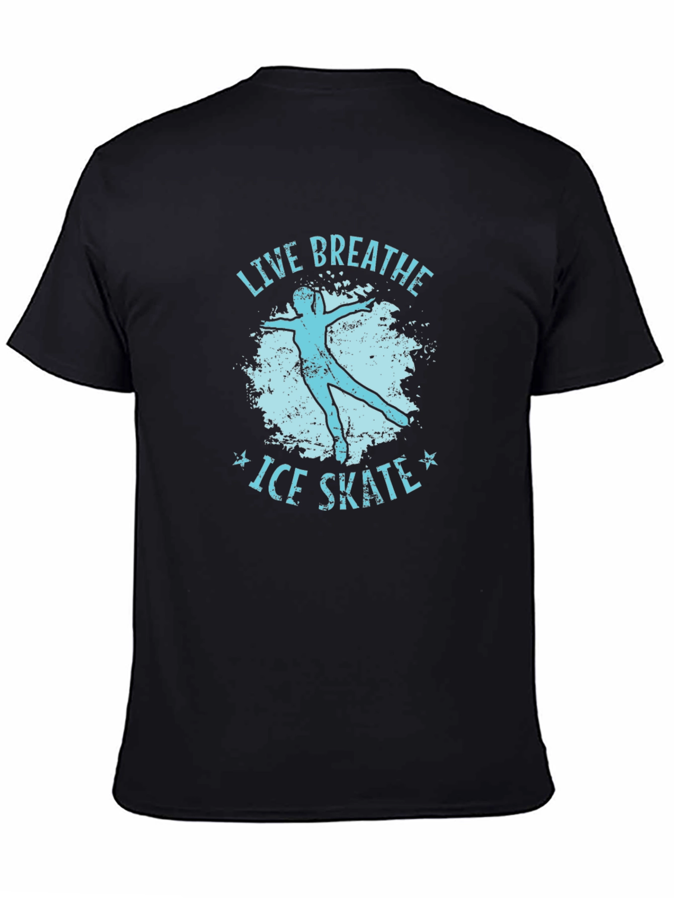 Live Breathe Ice Skate Graphic Tee
