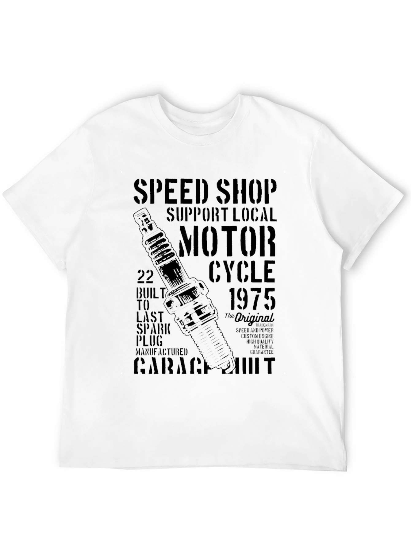 Mens Speed Shop Graphic T-Shirt