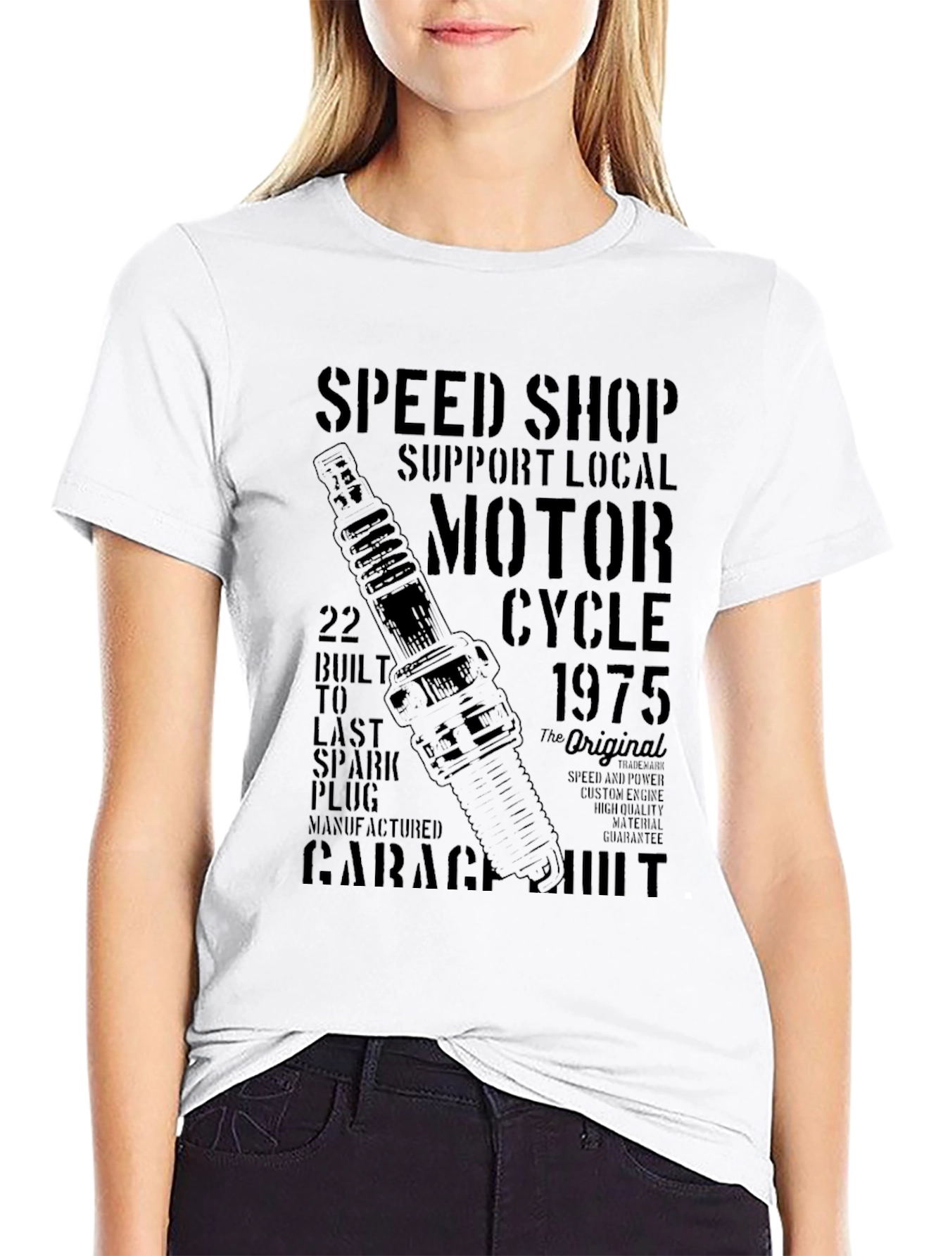 Mens Speed Shop Graphic T-Shirt