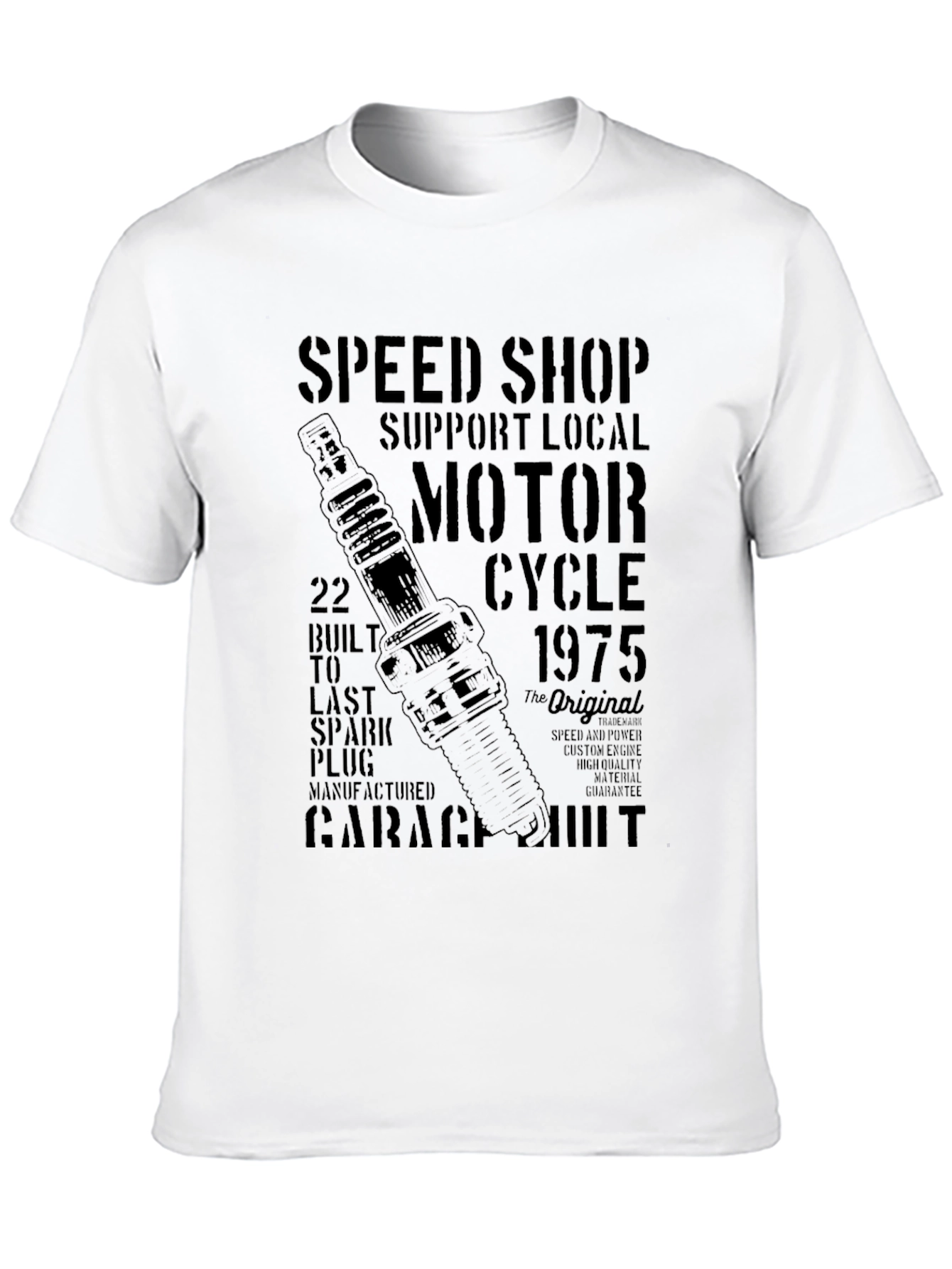 Mens Speed Shop Graphic T-Shirt