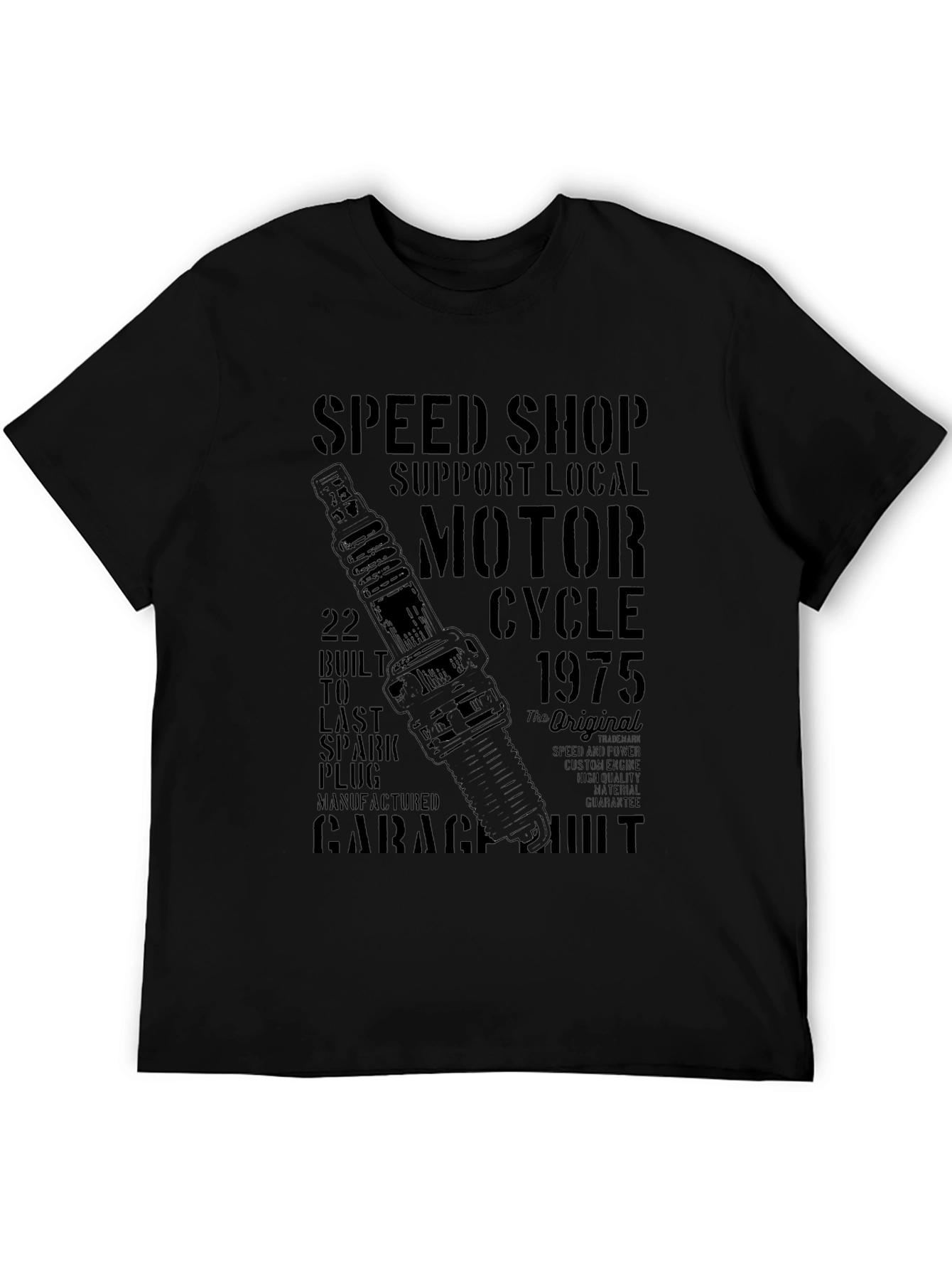 Mens Speed Shop Graphic T-Shirt