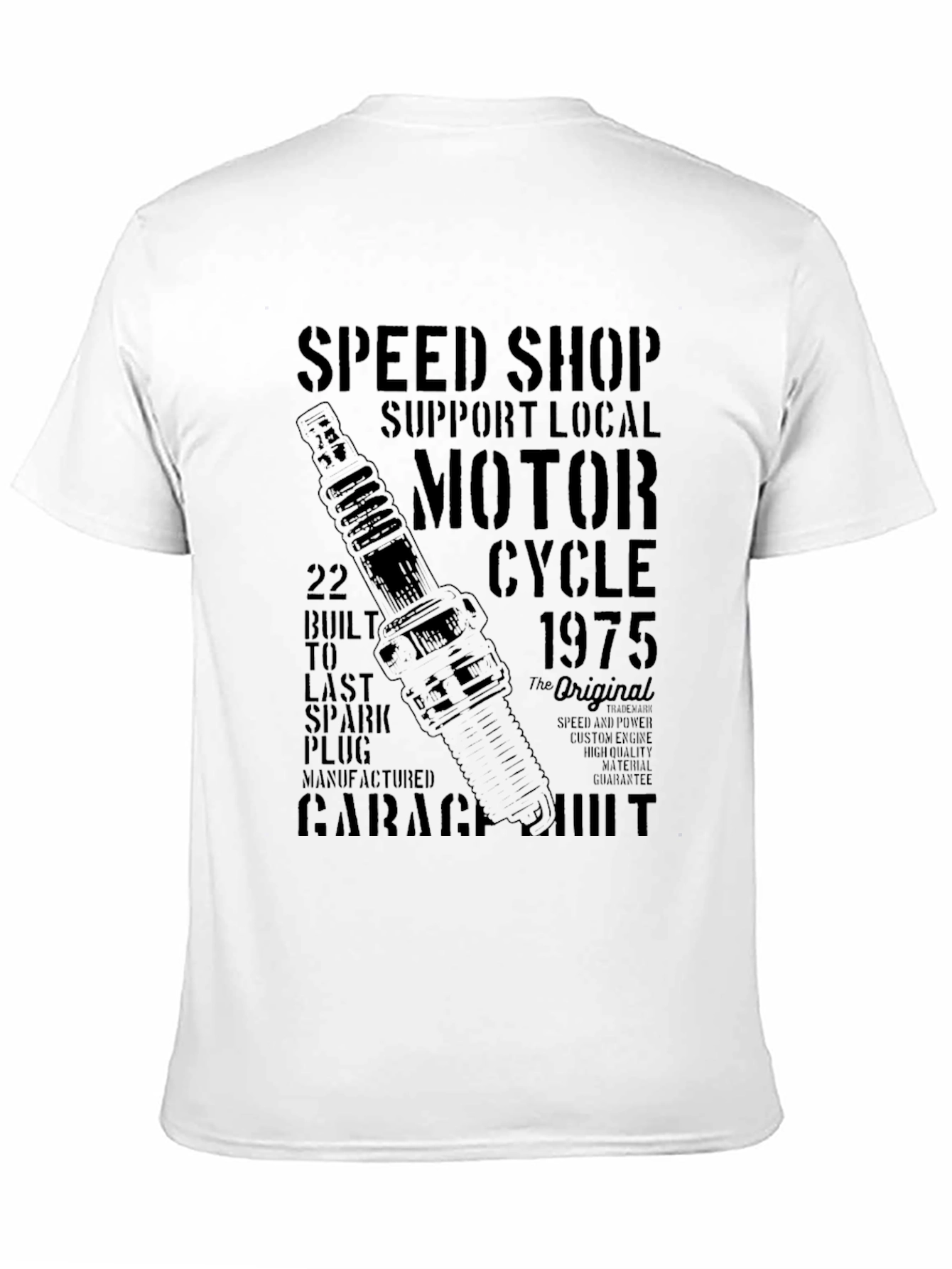 Mens Speed Shop Graphic T-Shirt