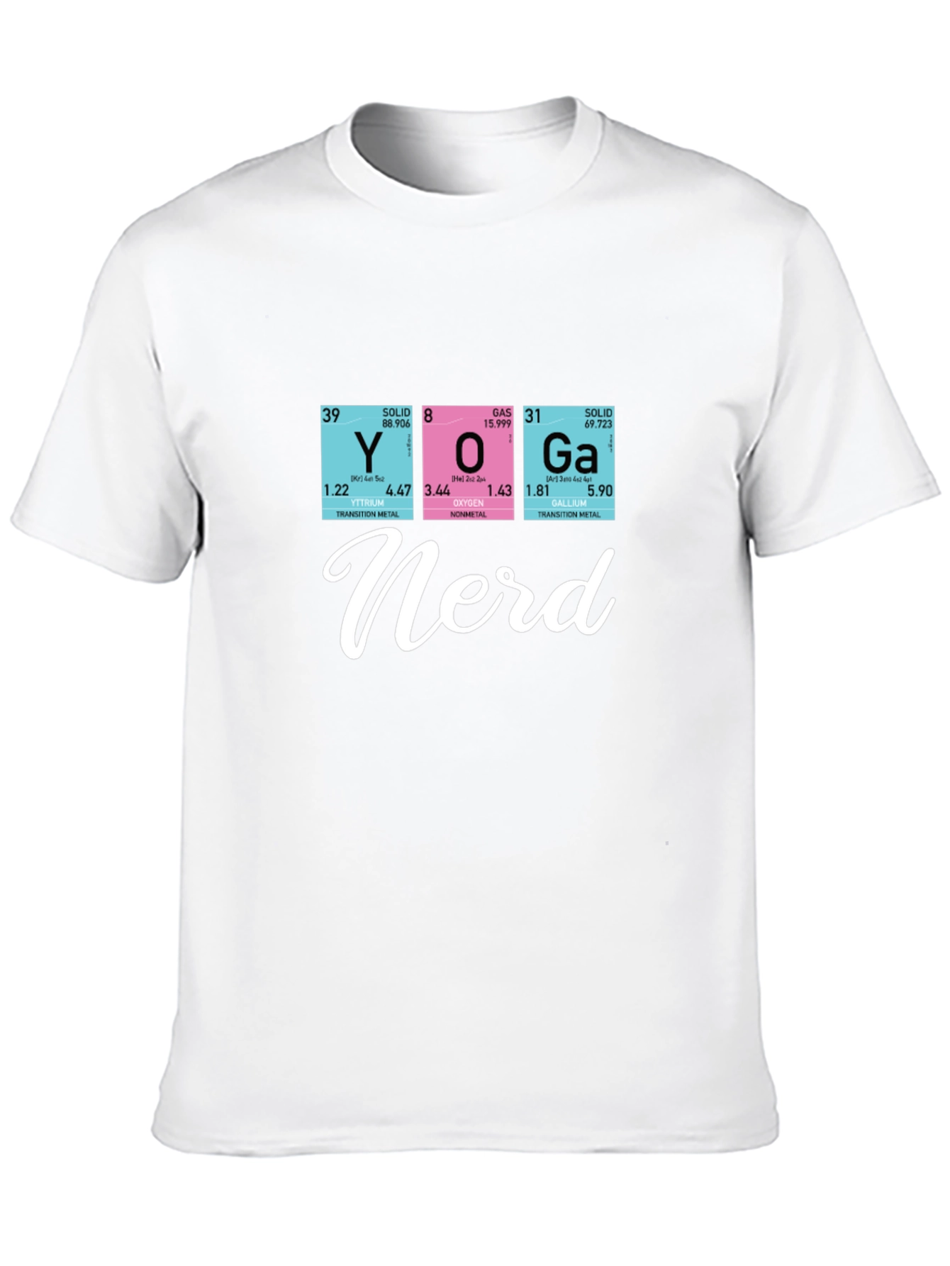 Yoga Nerd Periodic Table T-Shirt