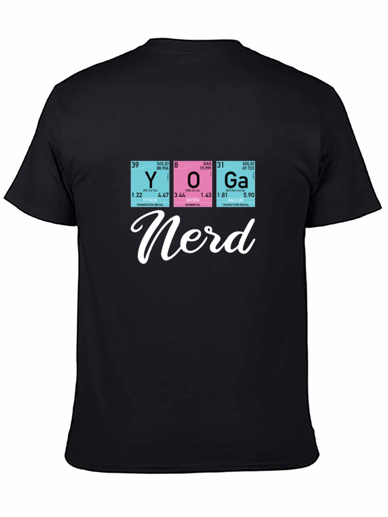 Yoga Nerd Periodic Table T-Shirt