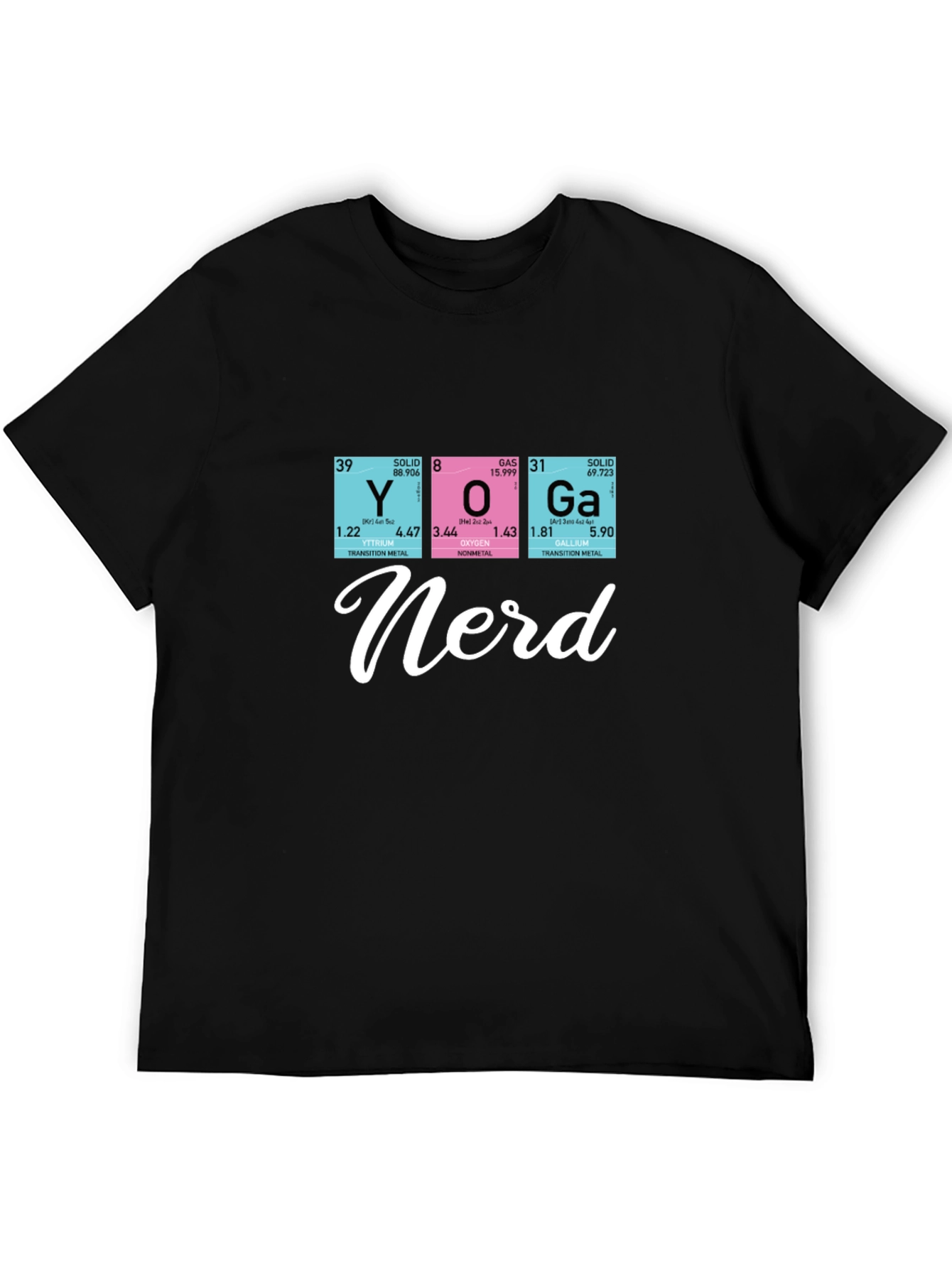 Yoga Nerd Periodic Table T-Shirt