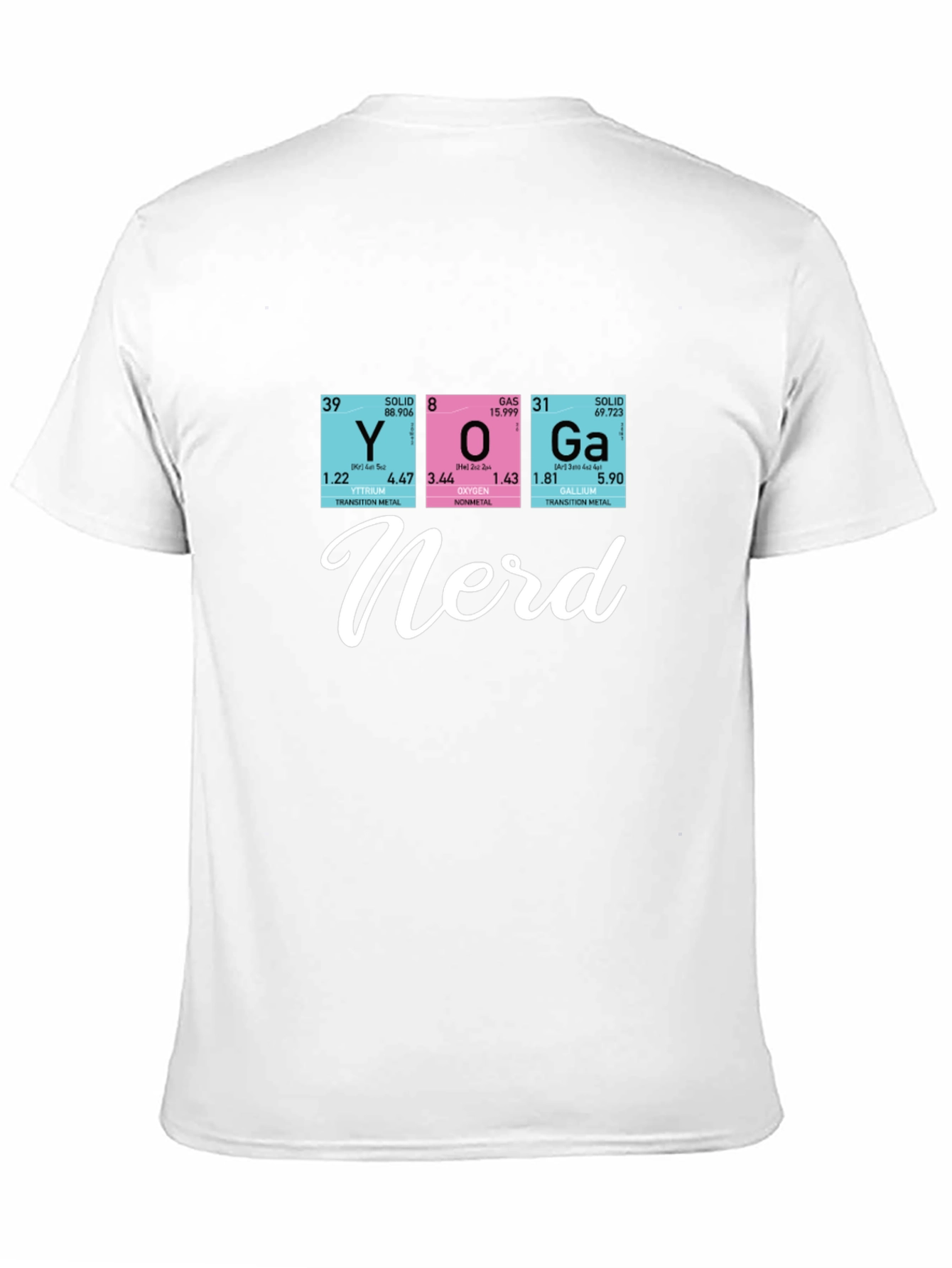 Yoga Nerd Periodic Table T-Shirt