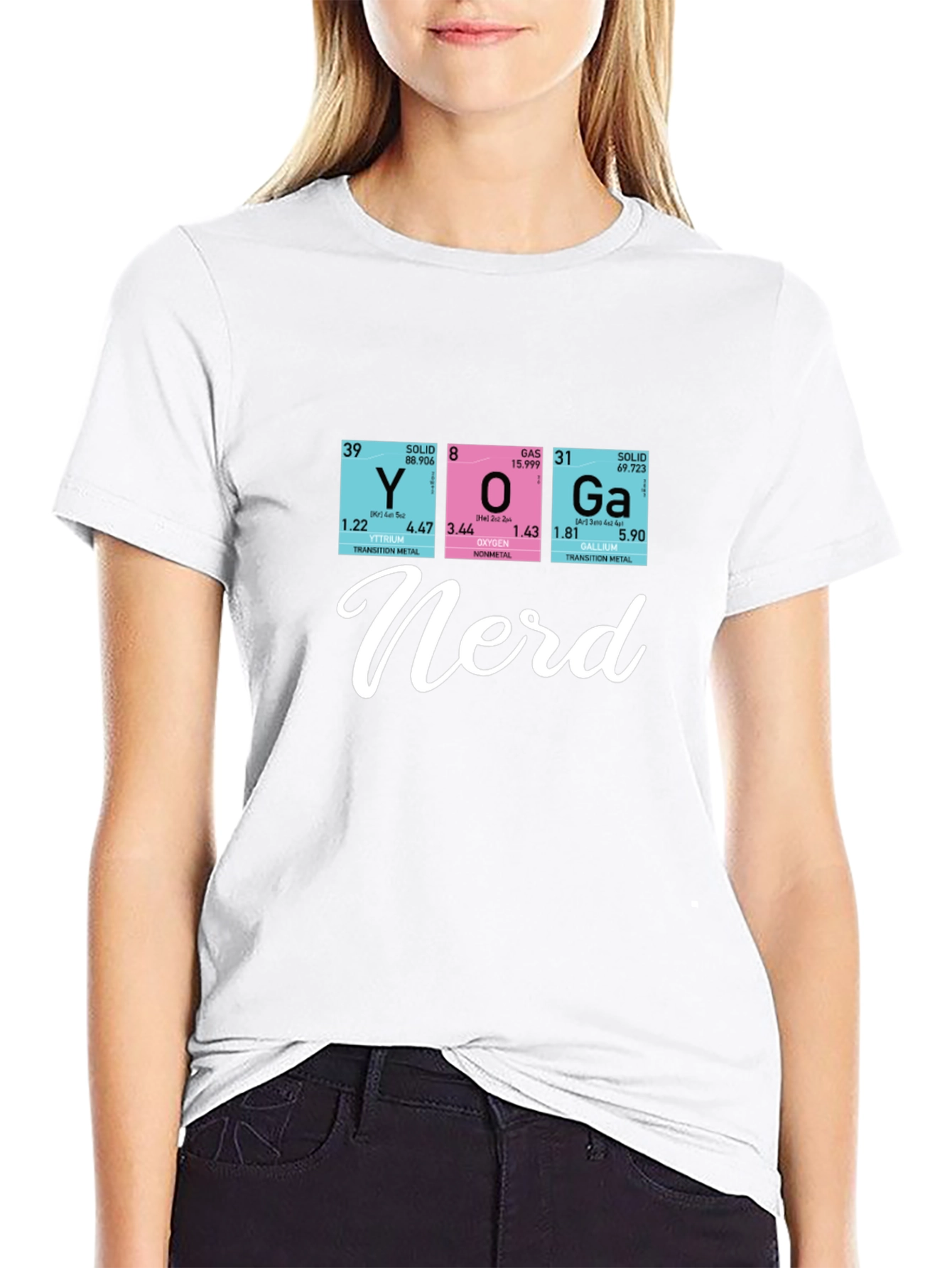 Yoga Nerd Periodic Table T-Shirt