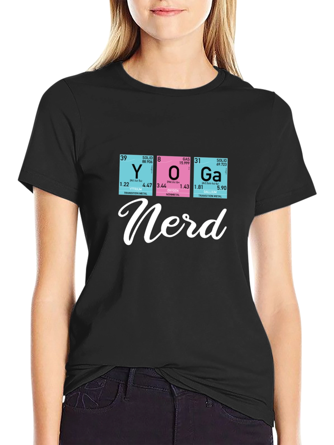 Yoga Nerd Periodic Table T-Shirt