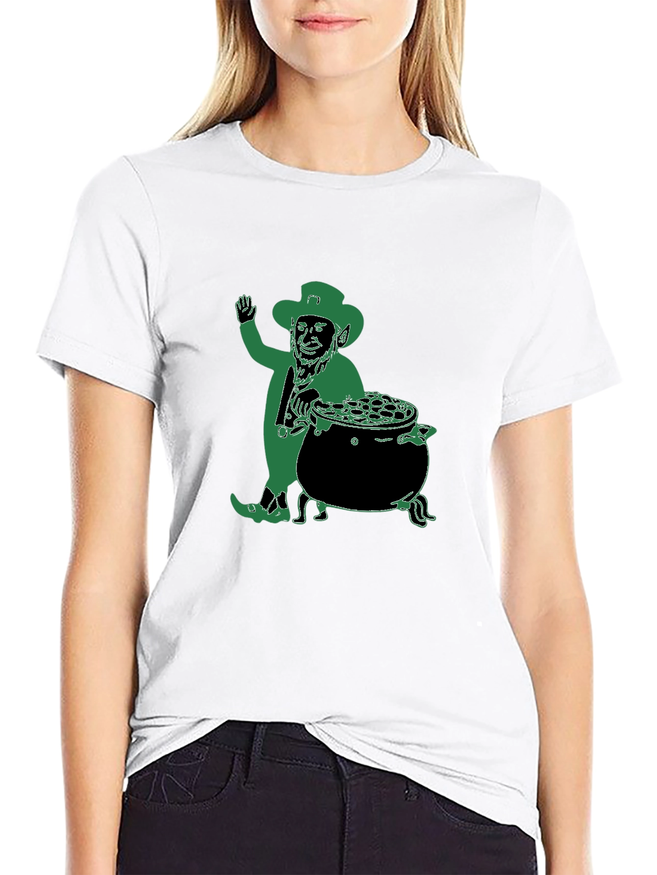 Lucky Leprechaun Graphic T-Shirt