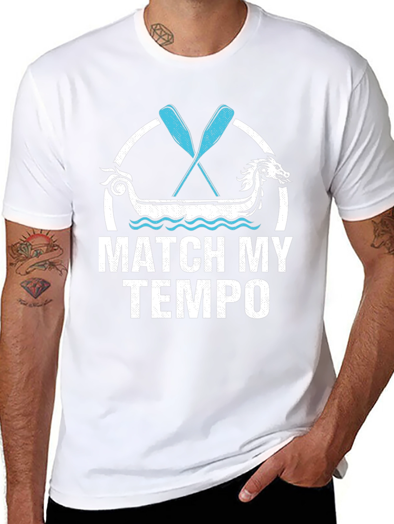 Match My Tempo Dragon Boat T-Shirt
