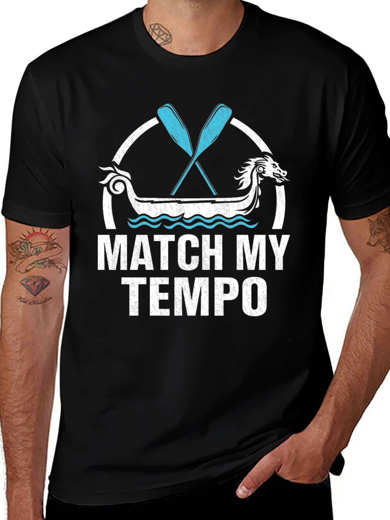 Match My Tempo Dragon Boat T-Shirt