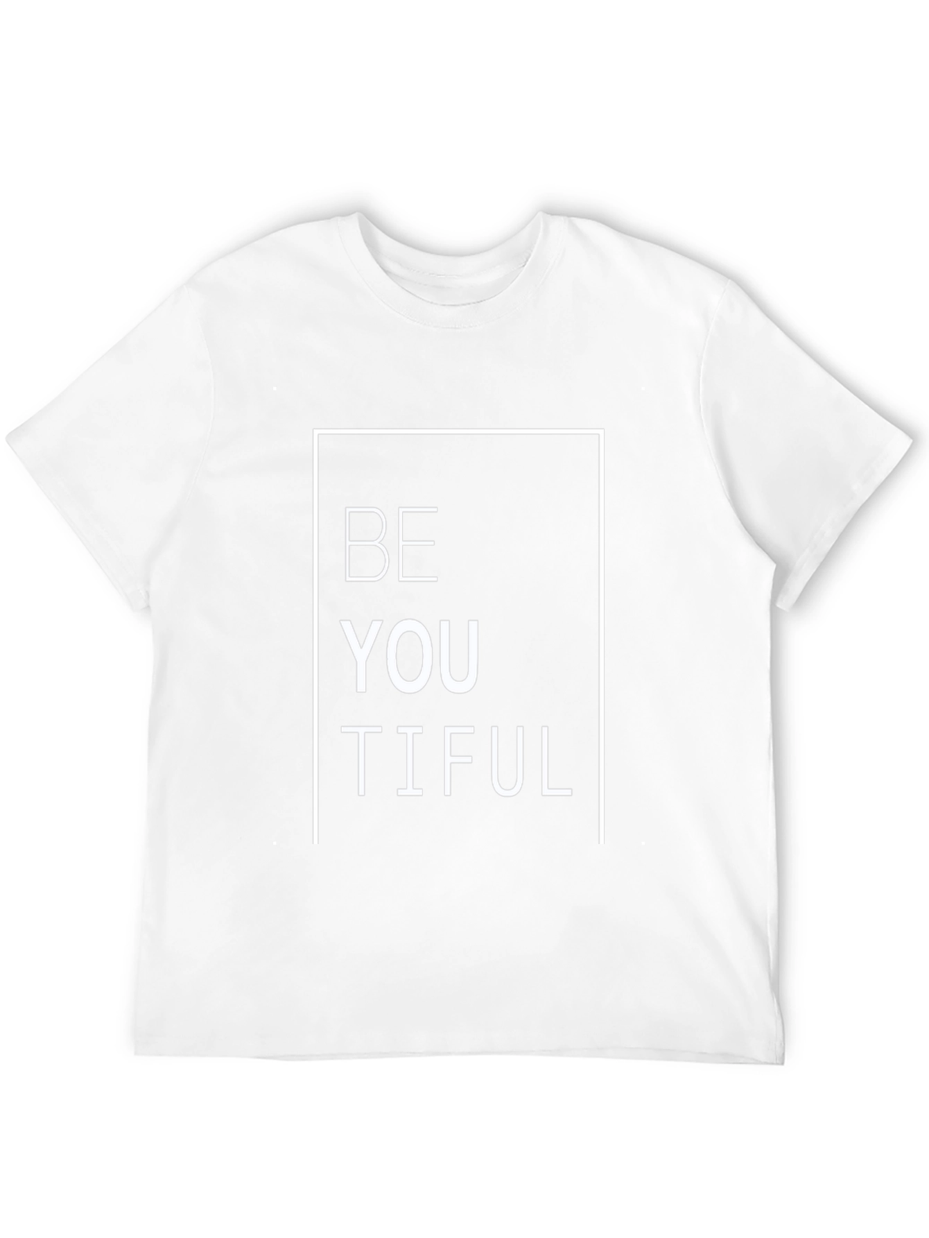 BeYOUtiful Black Graphic T-Shirt