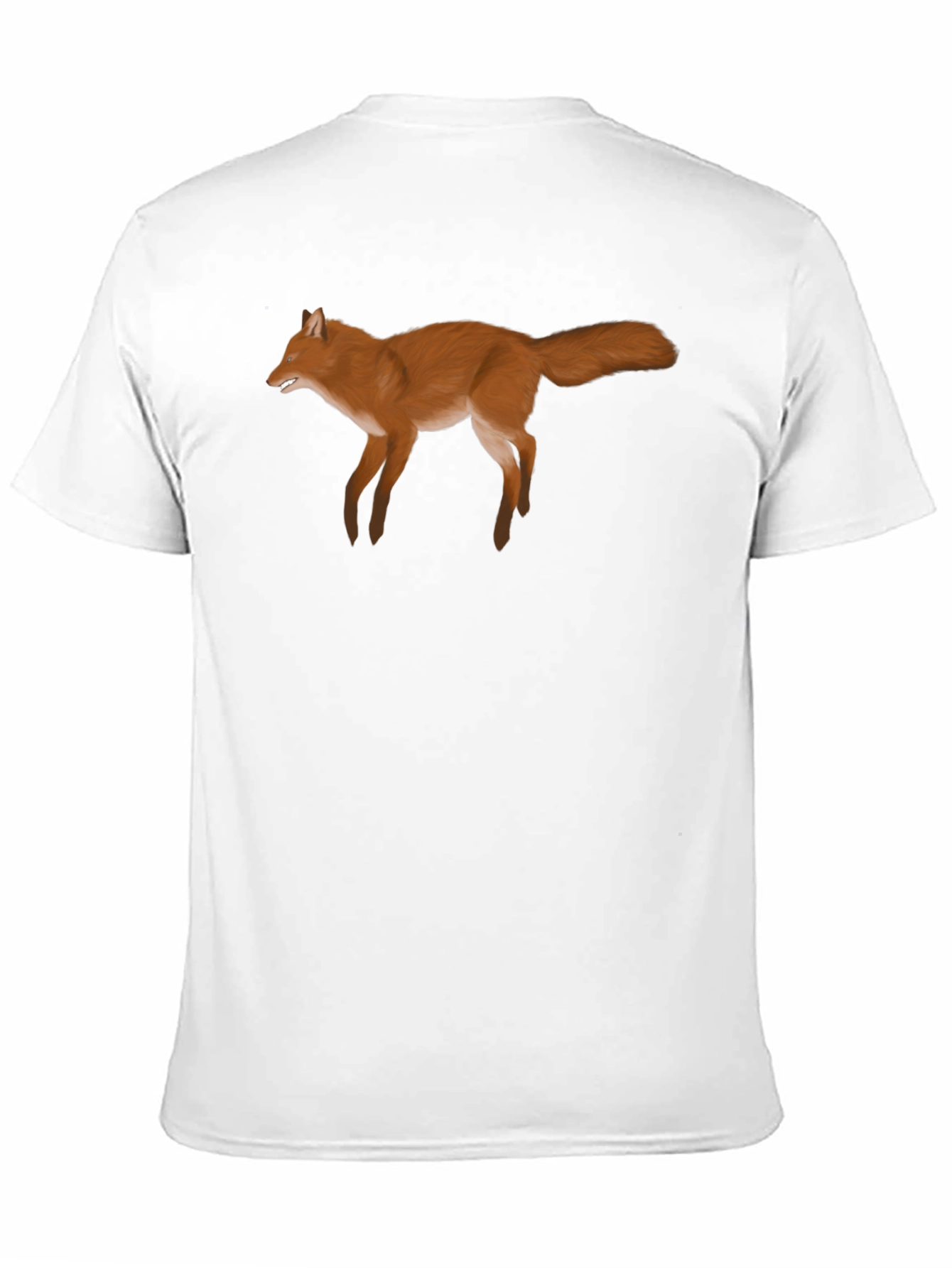 Fox Graphic Tee - Stylish Black T-Shirt