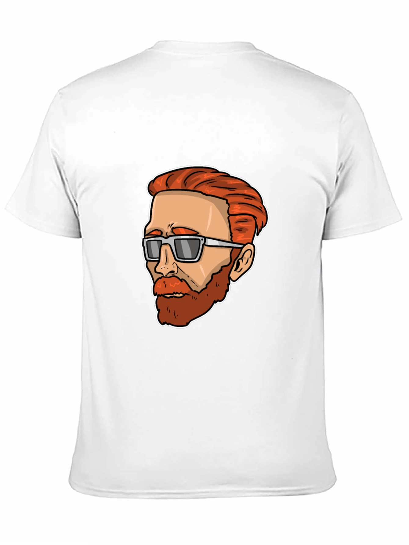Cool Cartoon Van Gogh Black Tee