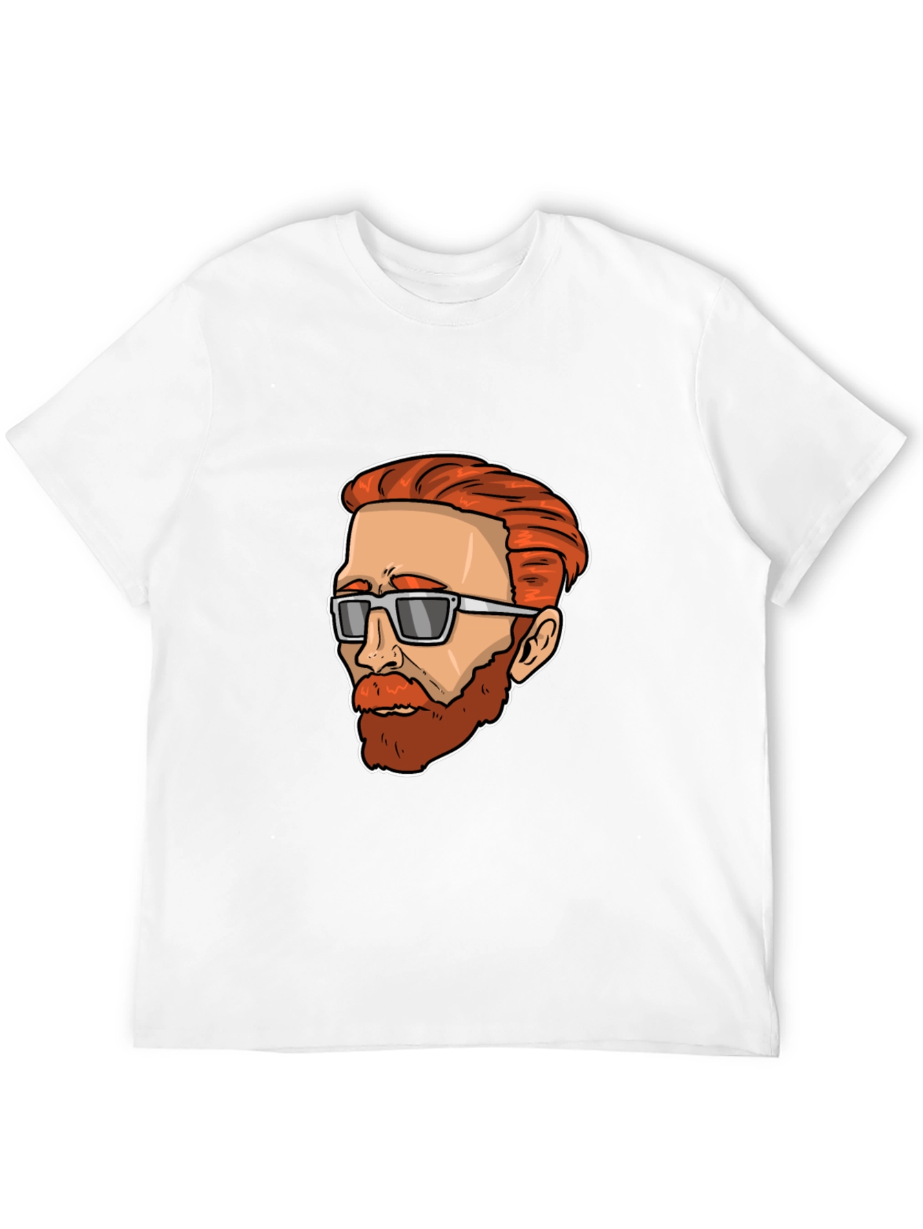 Cool Cartoon Van Gogh Black Tee