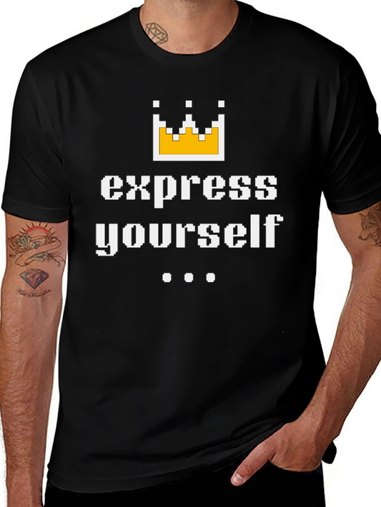 Express Yourself Pixelated T-Shirt