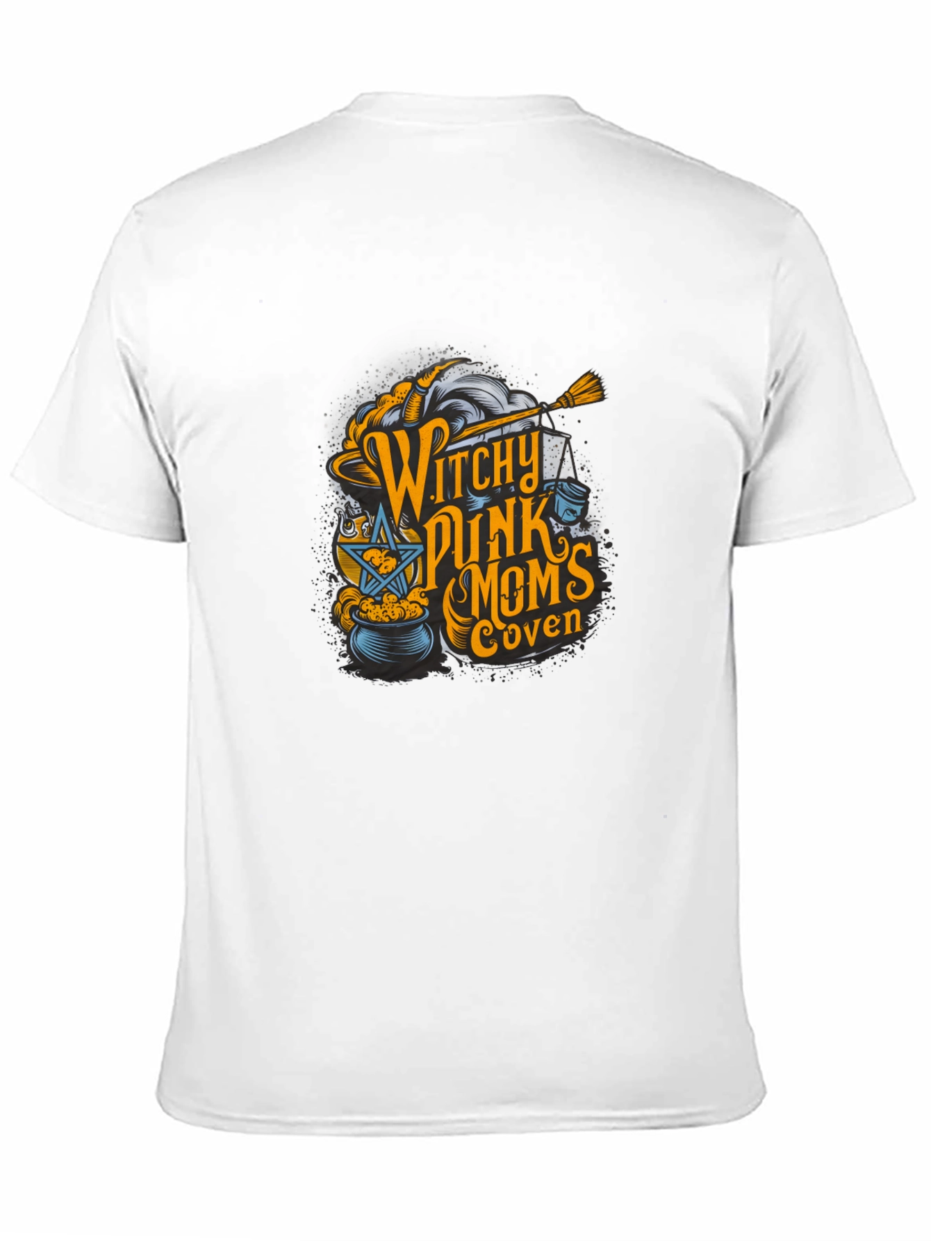 Witchy Punk Moms Coven Black T-Shirt