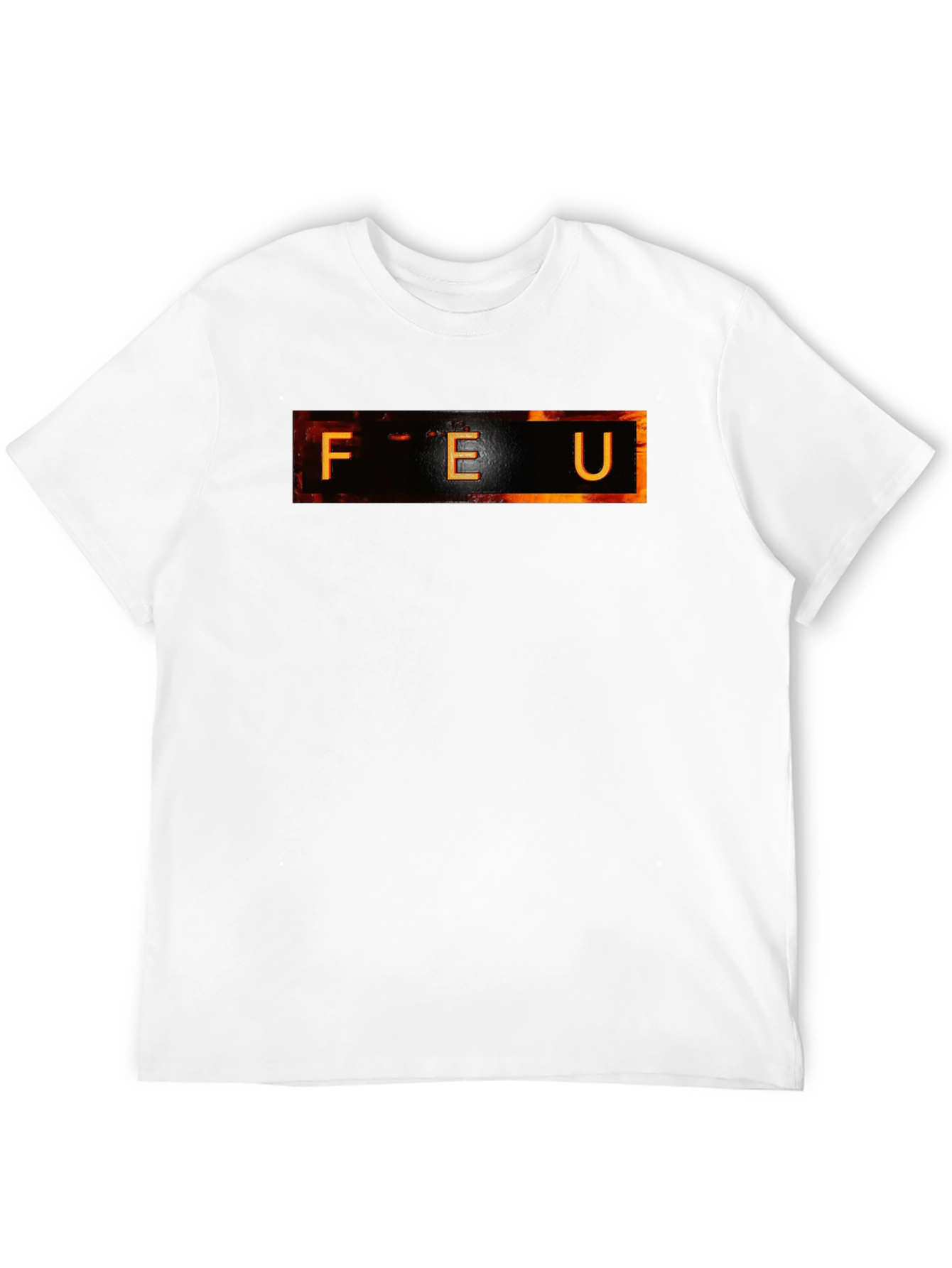 FEU Graphic Tee - Black Cotton T-Shirt