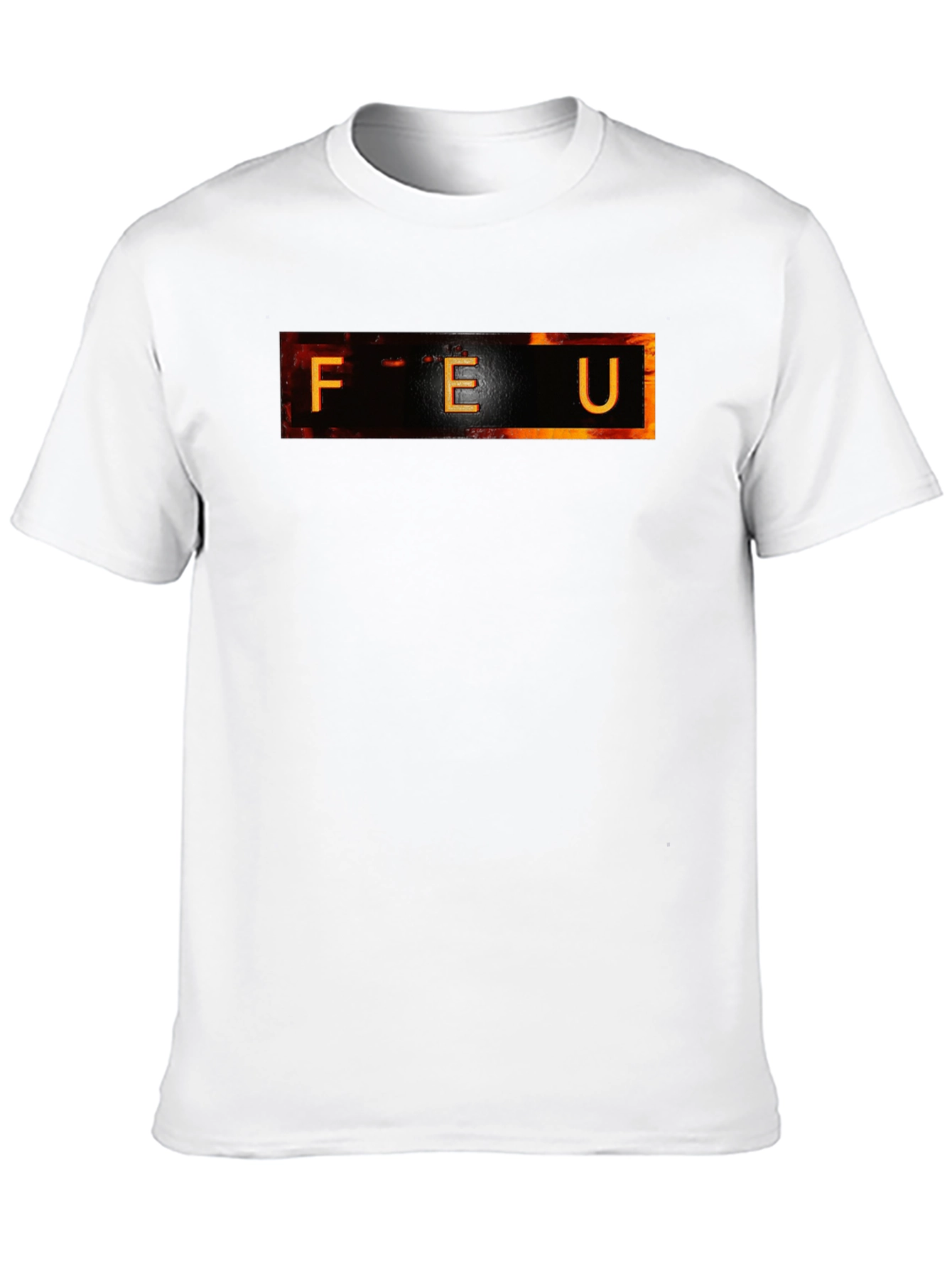 FEU Graphic Tee - Black Cotton T-Shirt