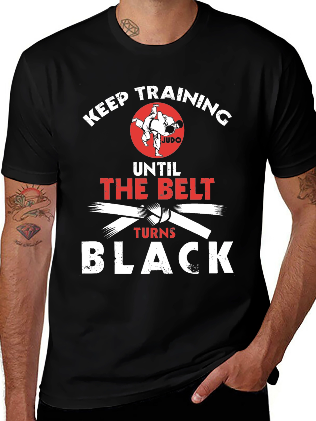Judo Black Belt Training T-Shirt