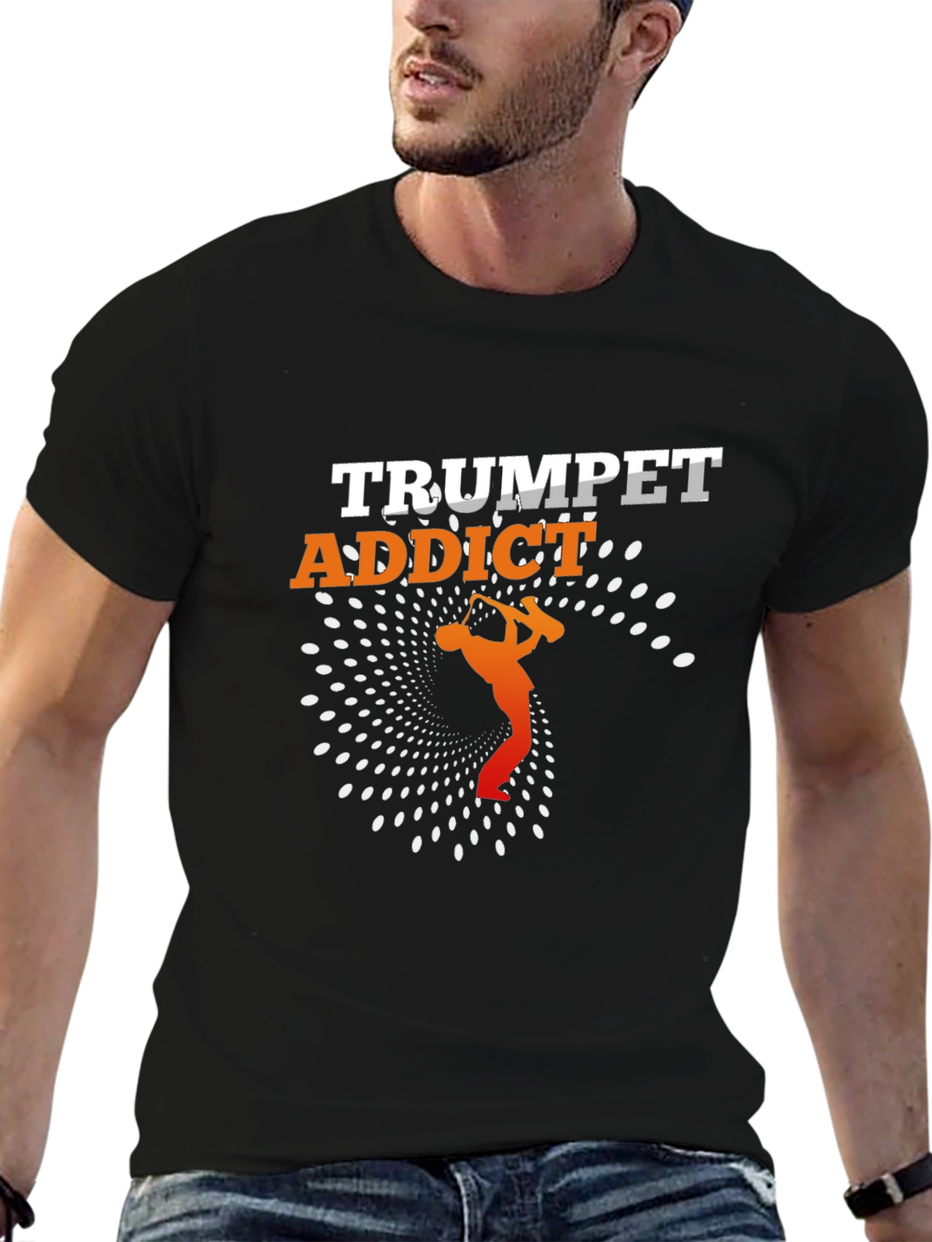 Trumpet Addict T-Shirt - Music Lover Gift