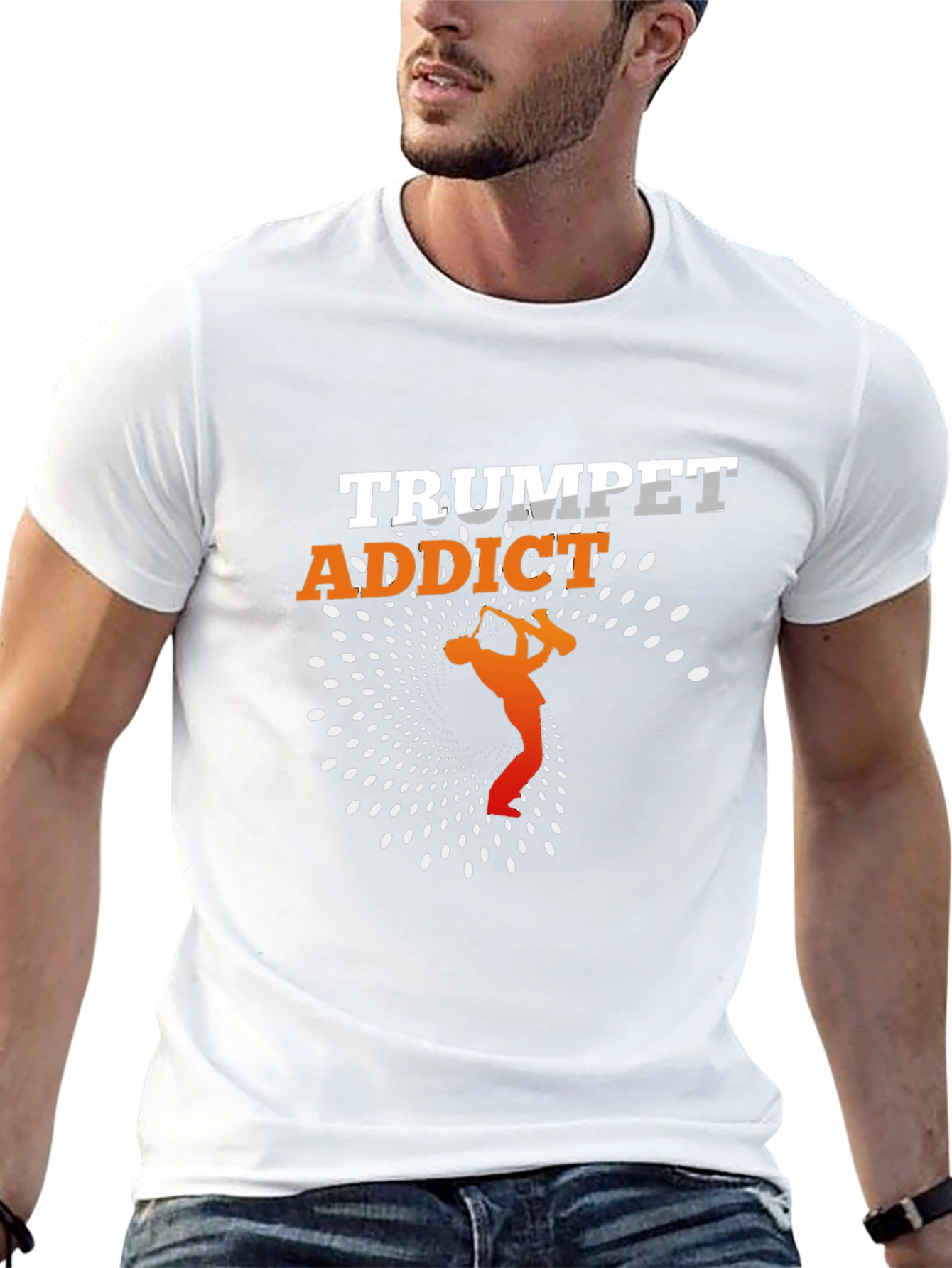 Trumpet Addict T-Shirt - Music Lover Gift