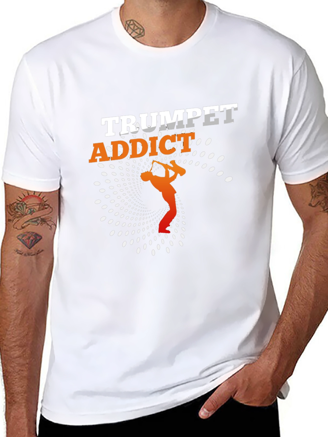 Trumpet Addict T-Shirt - Music Lover Gift