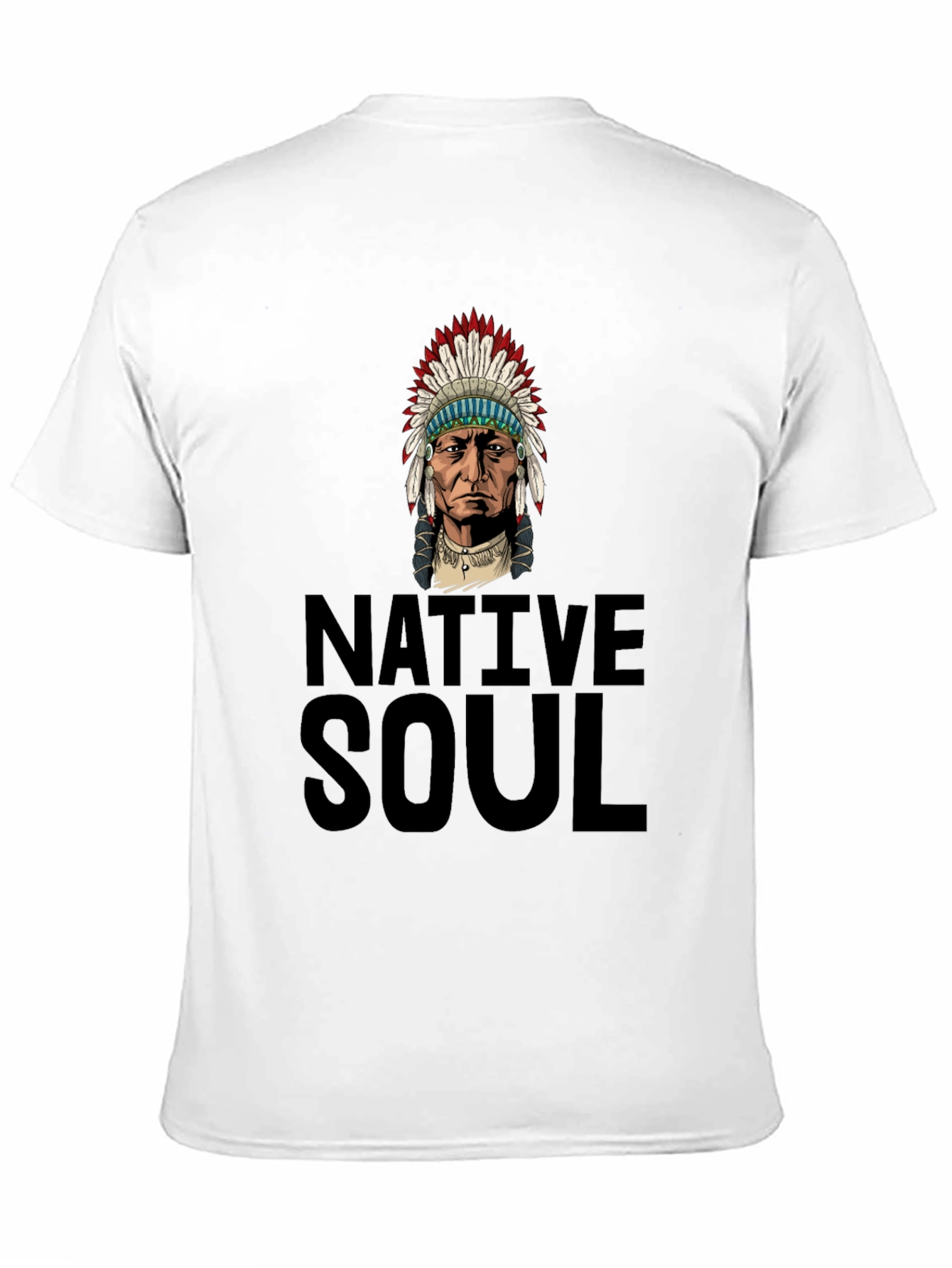 Native Soul Graphic Tee - Black