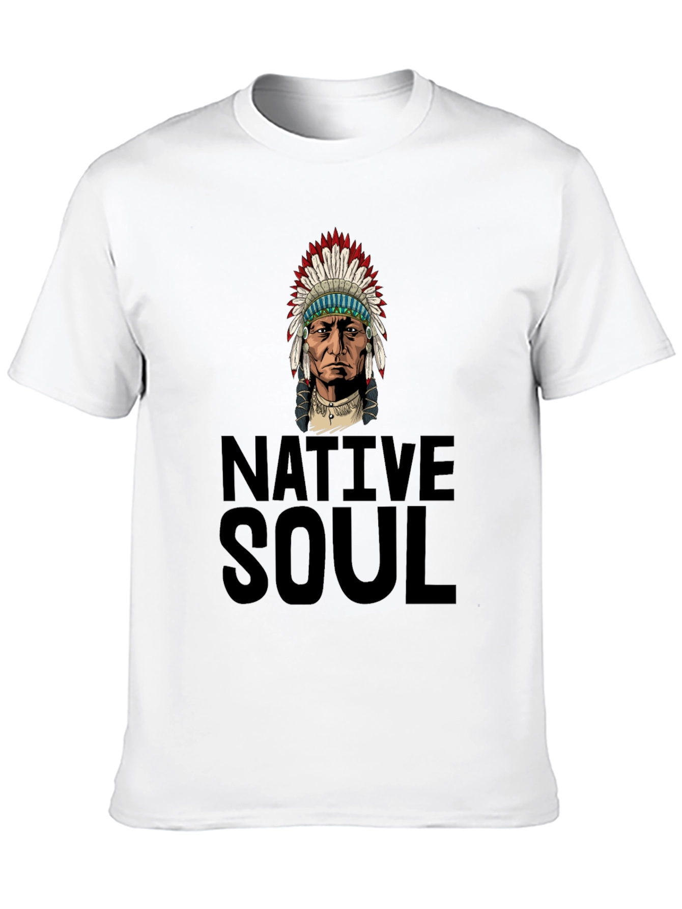 Native Soul Graphic Tee - Black
