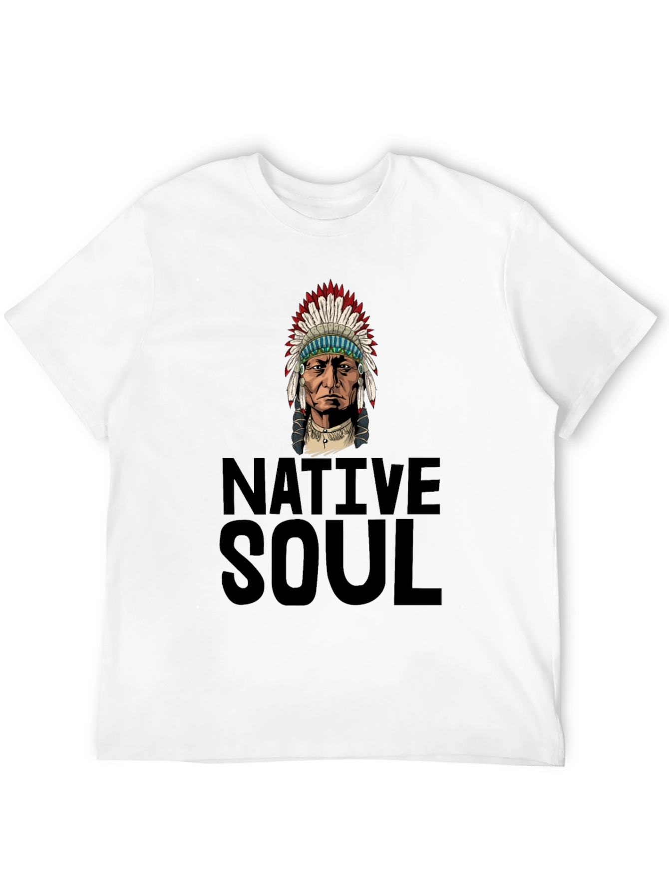 Native Soul Graphic Tee - Black