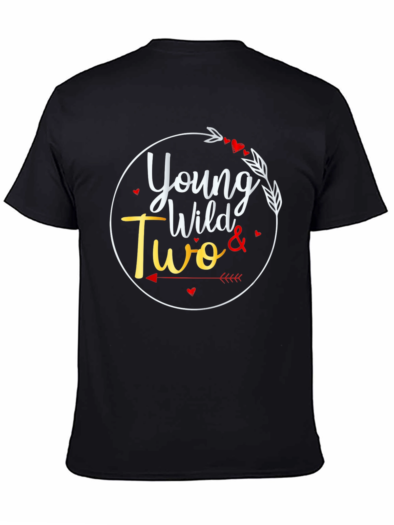 Young Wild & Two Birthday T-Shirt