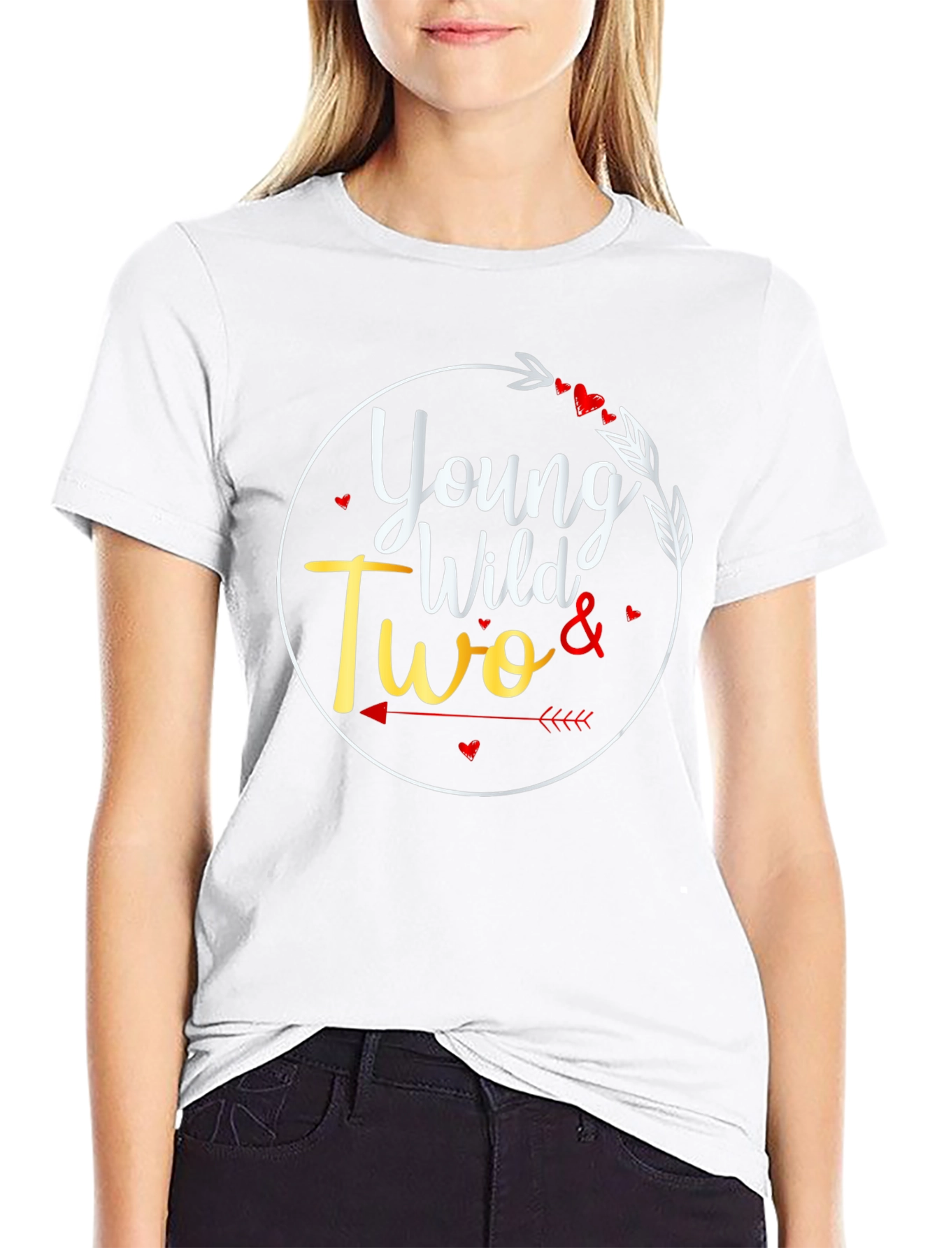 Young Wild & Two Birthday T-Shirt